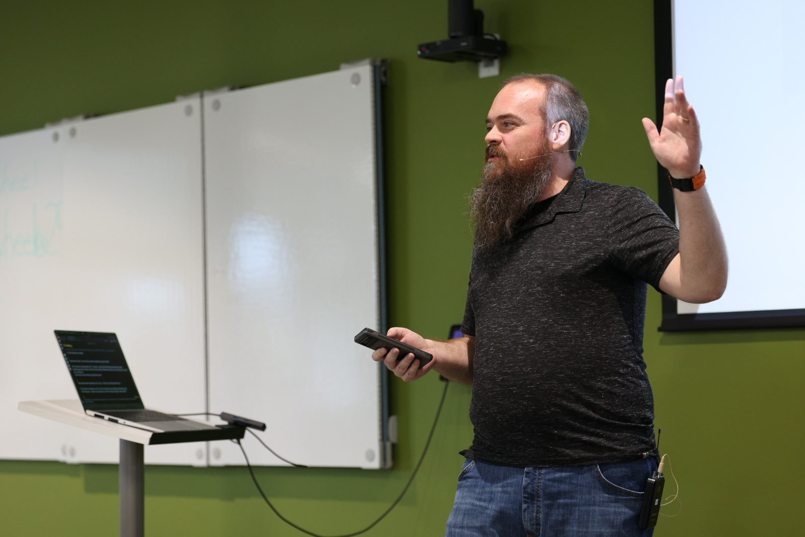 Doug Cone speaking at the 2026 Carolina Code Conference