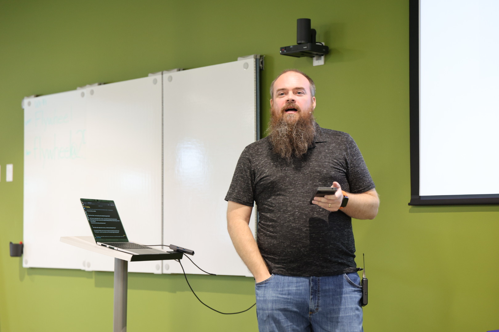 Doug Cone speaking at the 2026 Carolina Code Conference