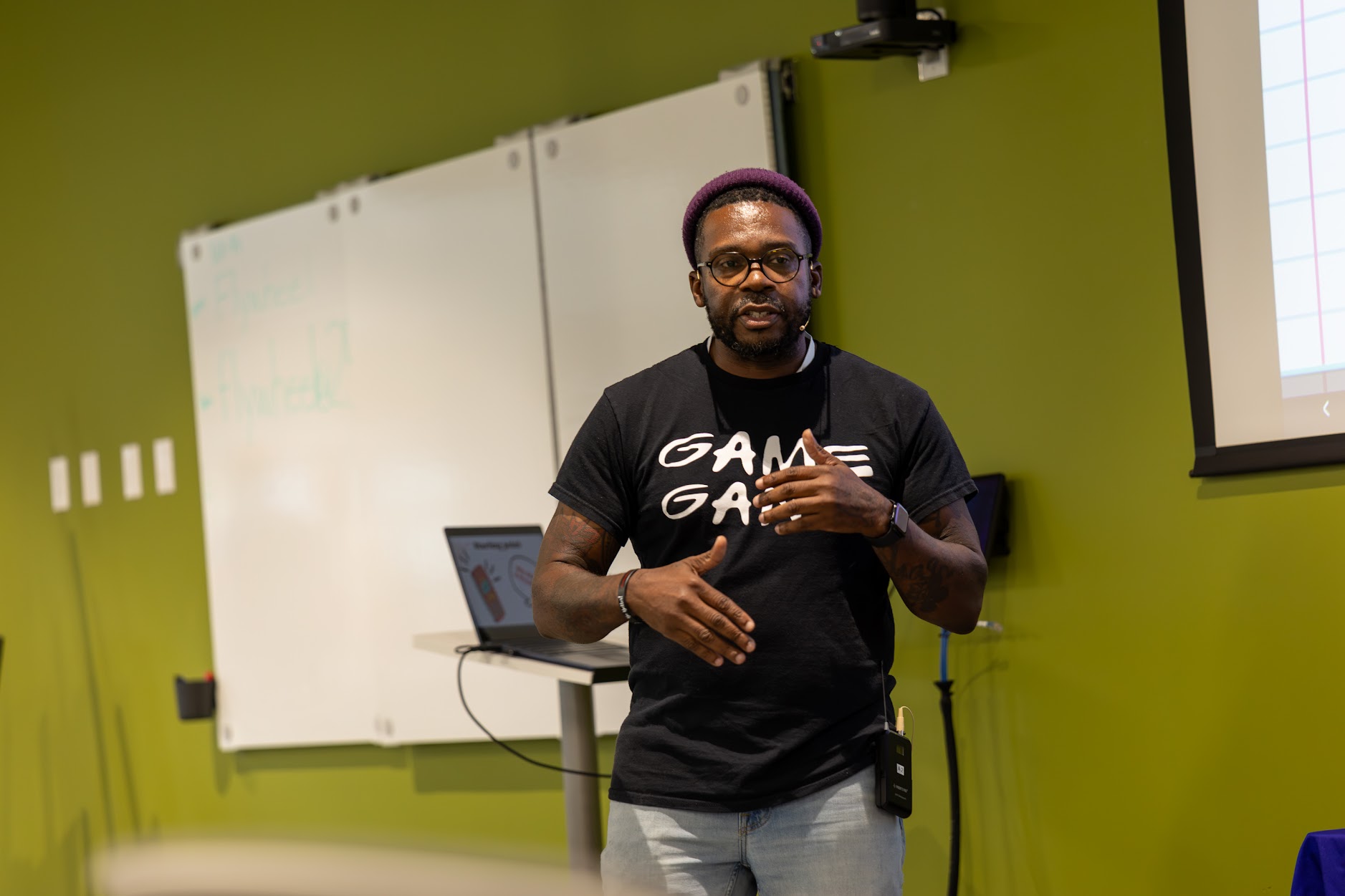 Eugene Willis speaking at the 2026 Carolina Code Conference