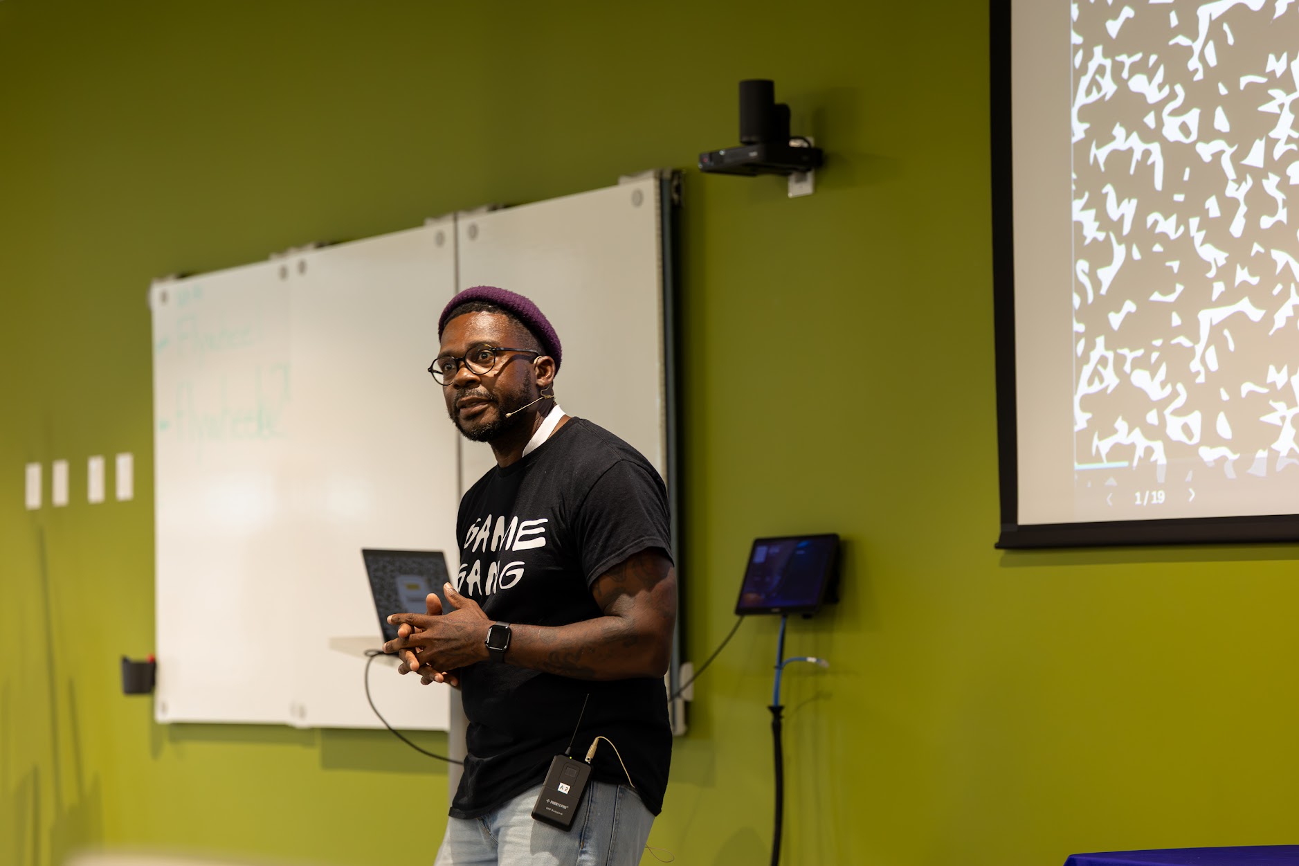 Eugene Willis speaking at the 2026 Carolina Code Conference