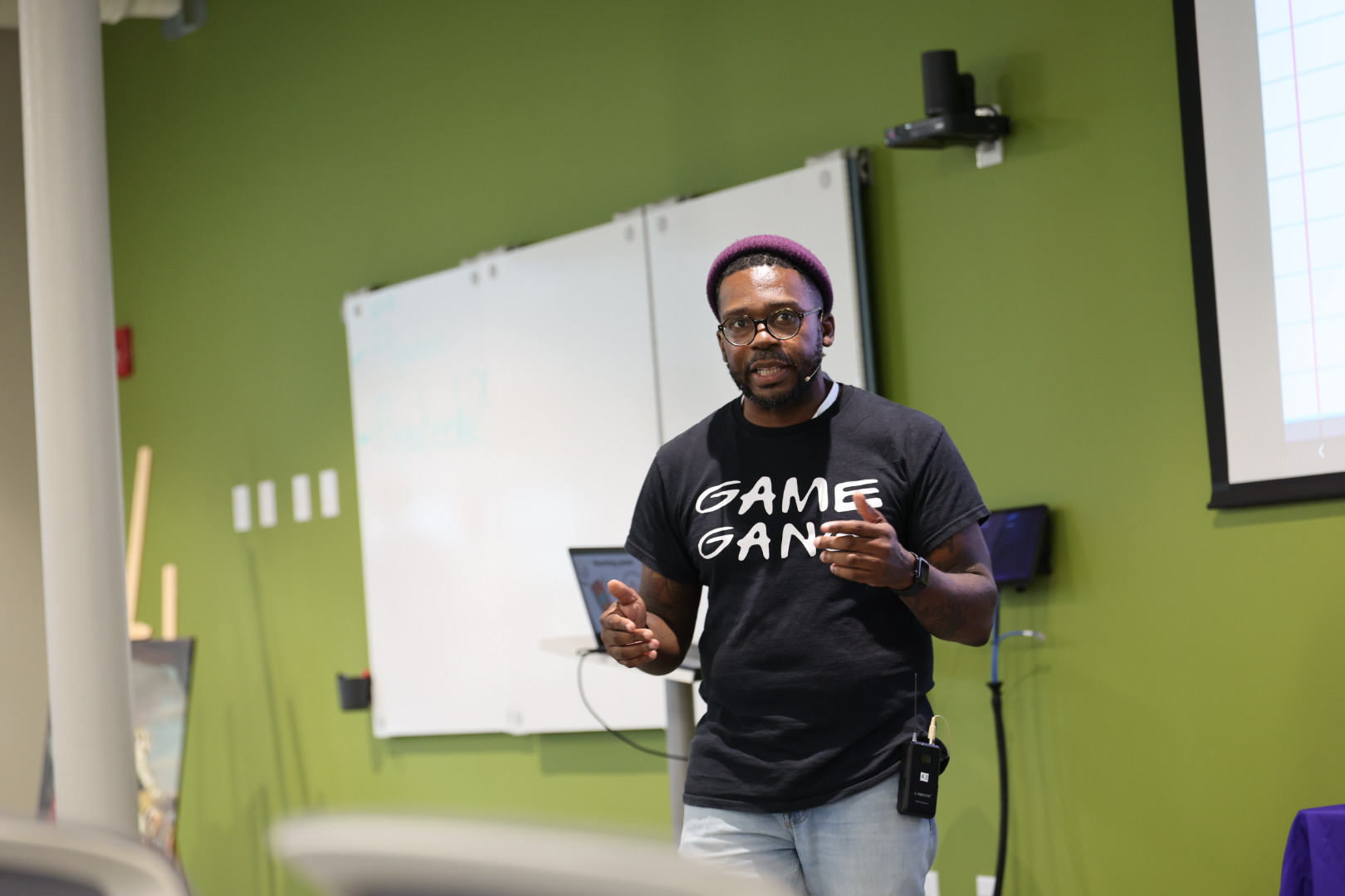 Eugene Willis speaking at the 2026 Carolina Code Conference