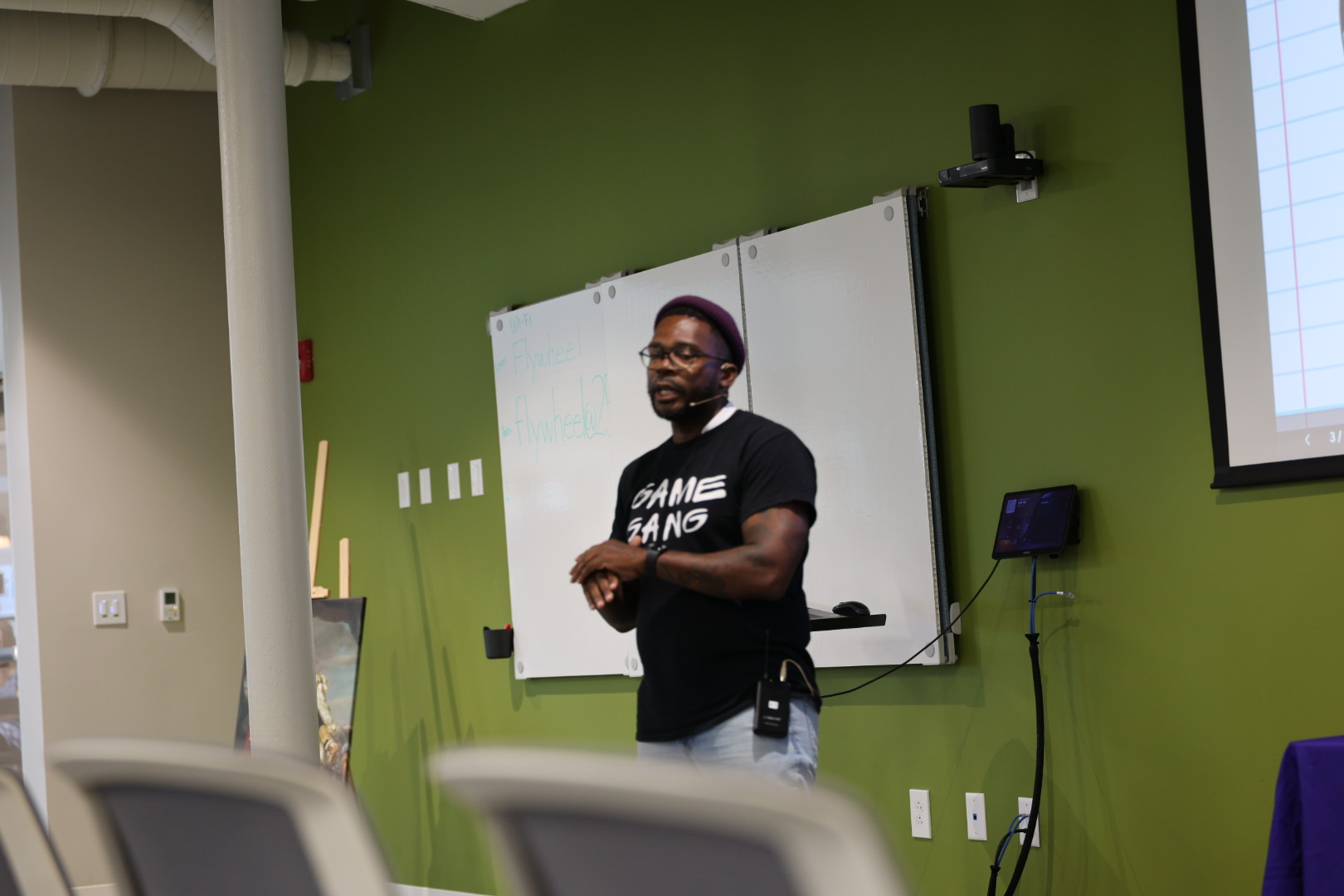Eugene Willis speaking at the 2026 Carolina Code Conference