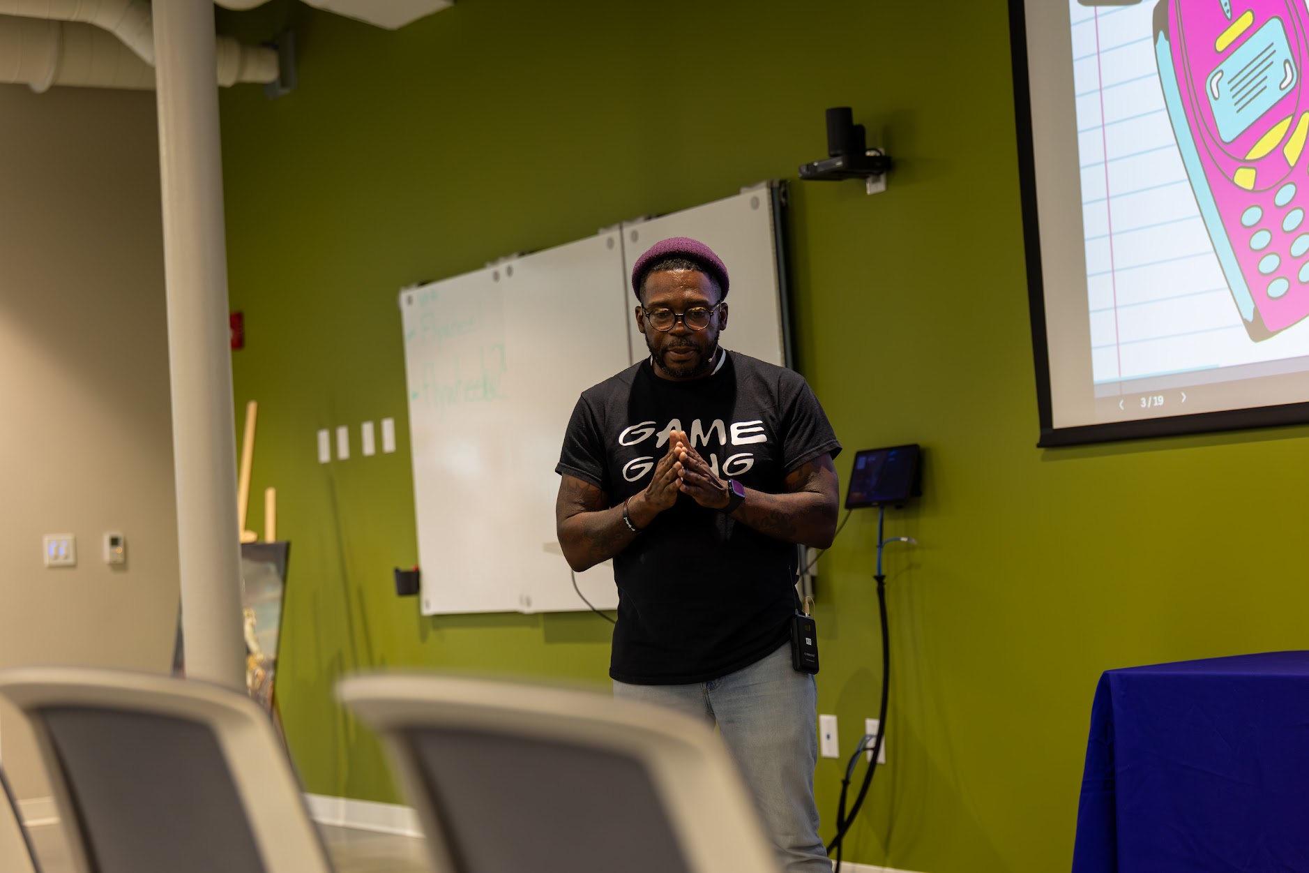 Eugene Willis speaking at the 2026 Carolina Code Conference