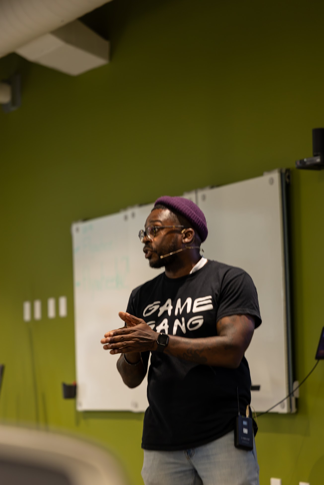 Eugene Willis speaking at the 2026 Carolina Code Conference