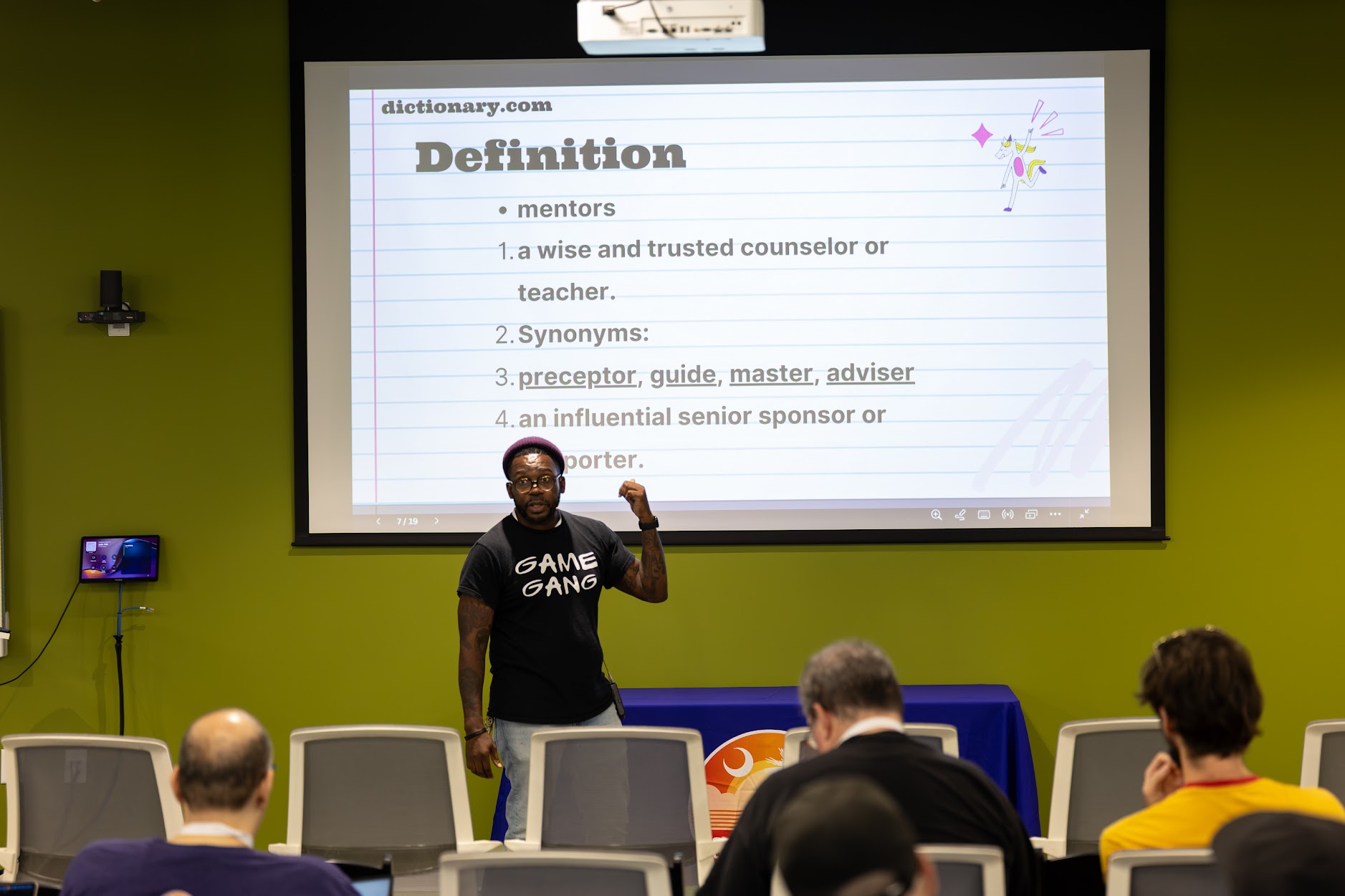Eugene Willis speaking at the 2026 Carolina Code Conference