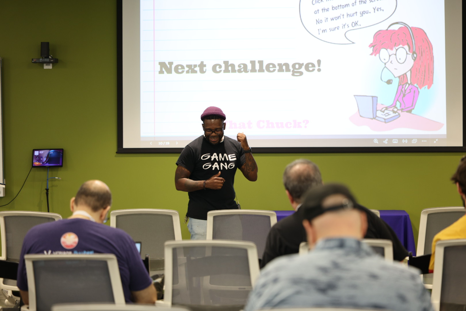 Eugene Willis speaking at the 2026 Carolina Code Conference