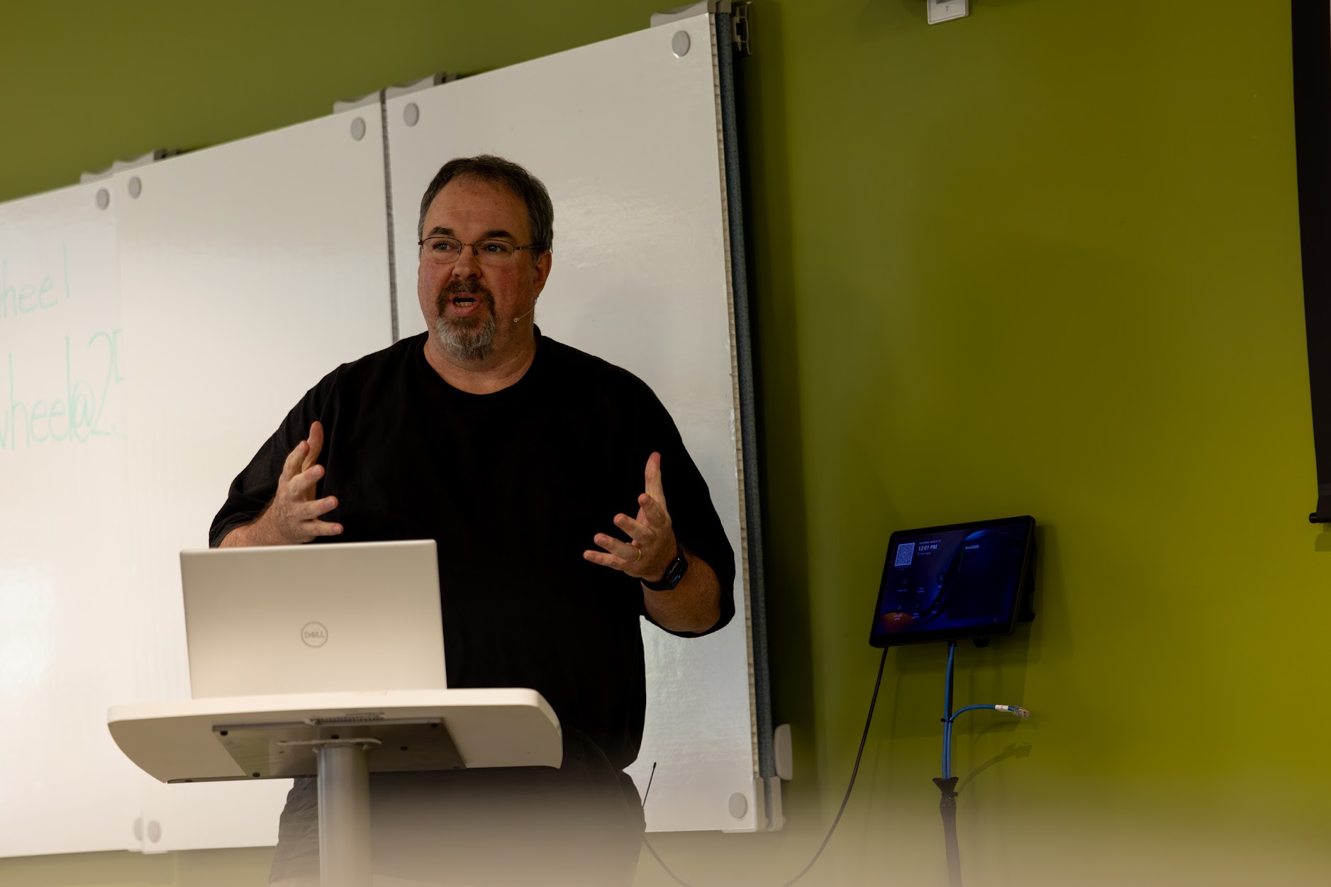 Gene Gotimer speaking at the 2026 Carolina Code Conference