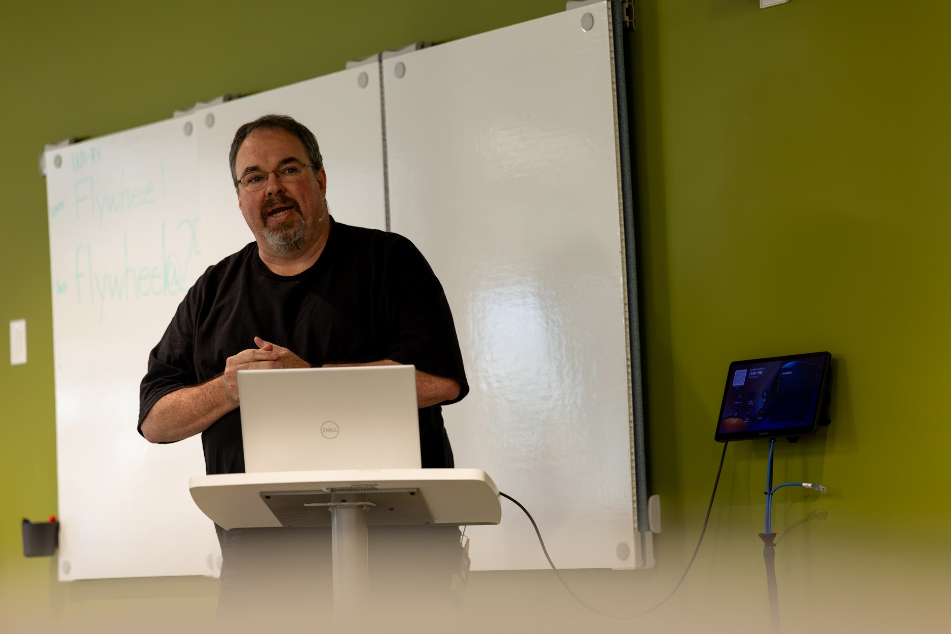 Gene Gotimer speaking at the 2026 Carolina Code Conference