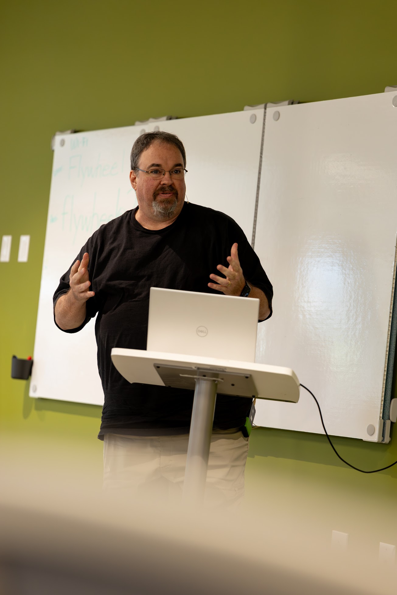 Gene Gotimer speaking at the 2026 Carolina Code Conference
