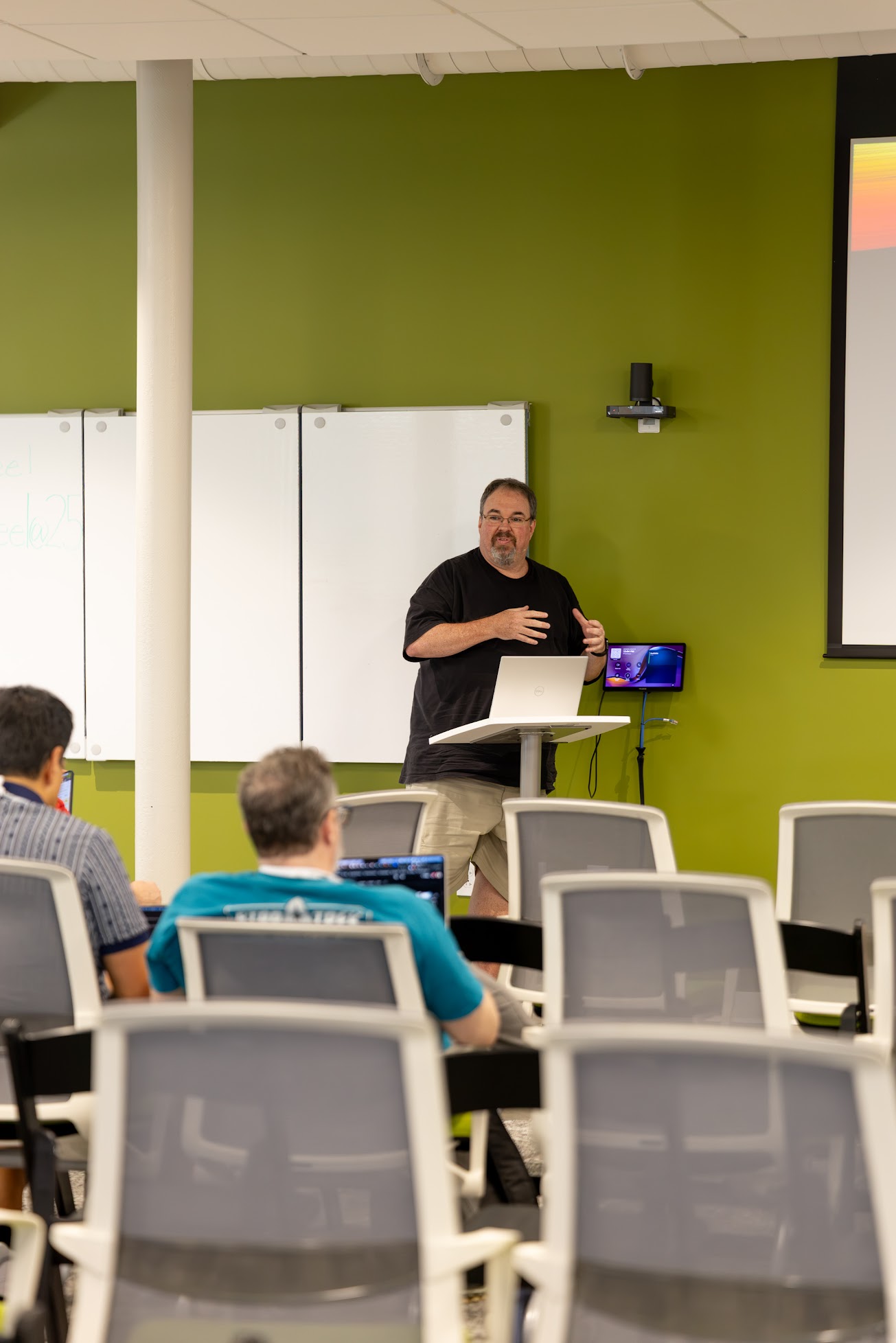 Gene Gotimer speaking at the 2026 Carolina Code Conference
