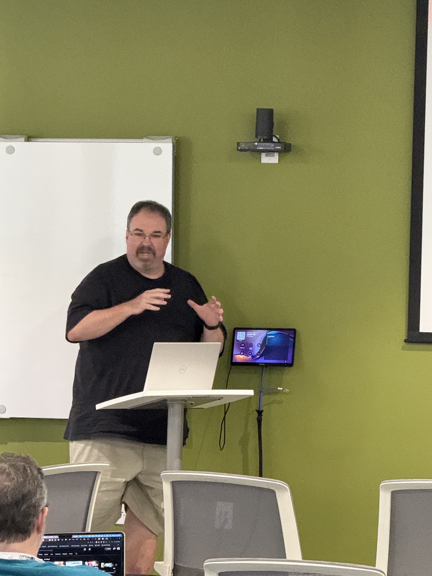 Gene Gotimer speaking at the 2026 Carolina Code Conference