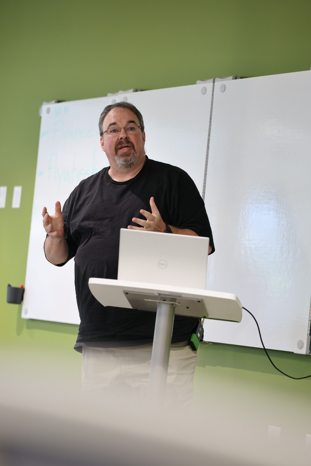 Gene Gotimer speaking at the 2026 Carolina Code Conference