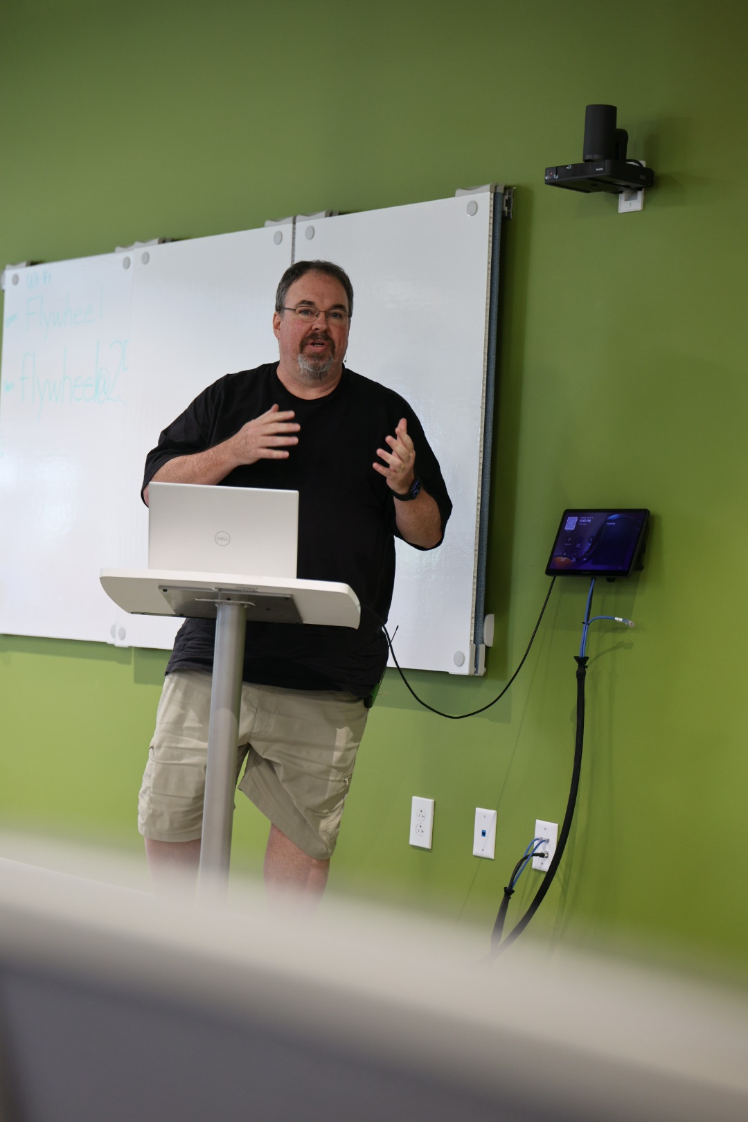 Gene Gotimer speaking at the 2026 Carolina Code Conference