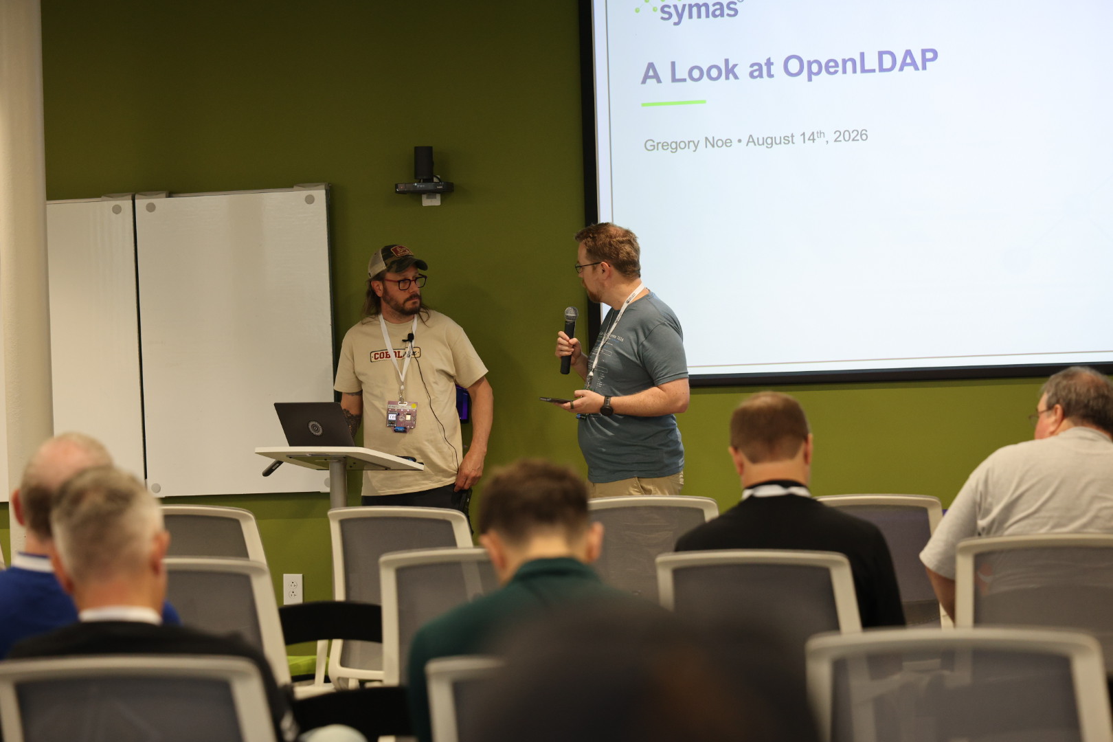 Gregory Noe speaking at the 2026 Carolina Code Conference