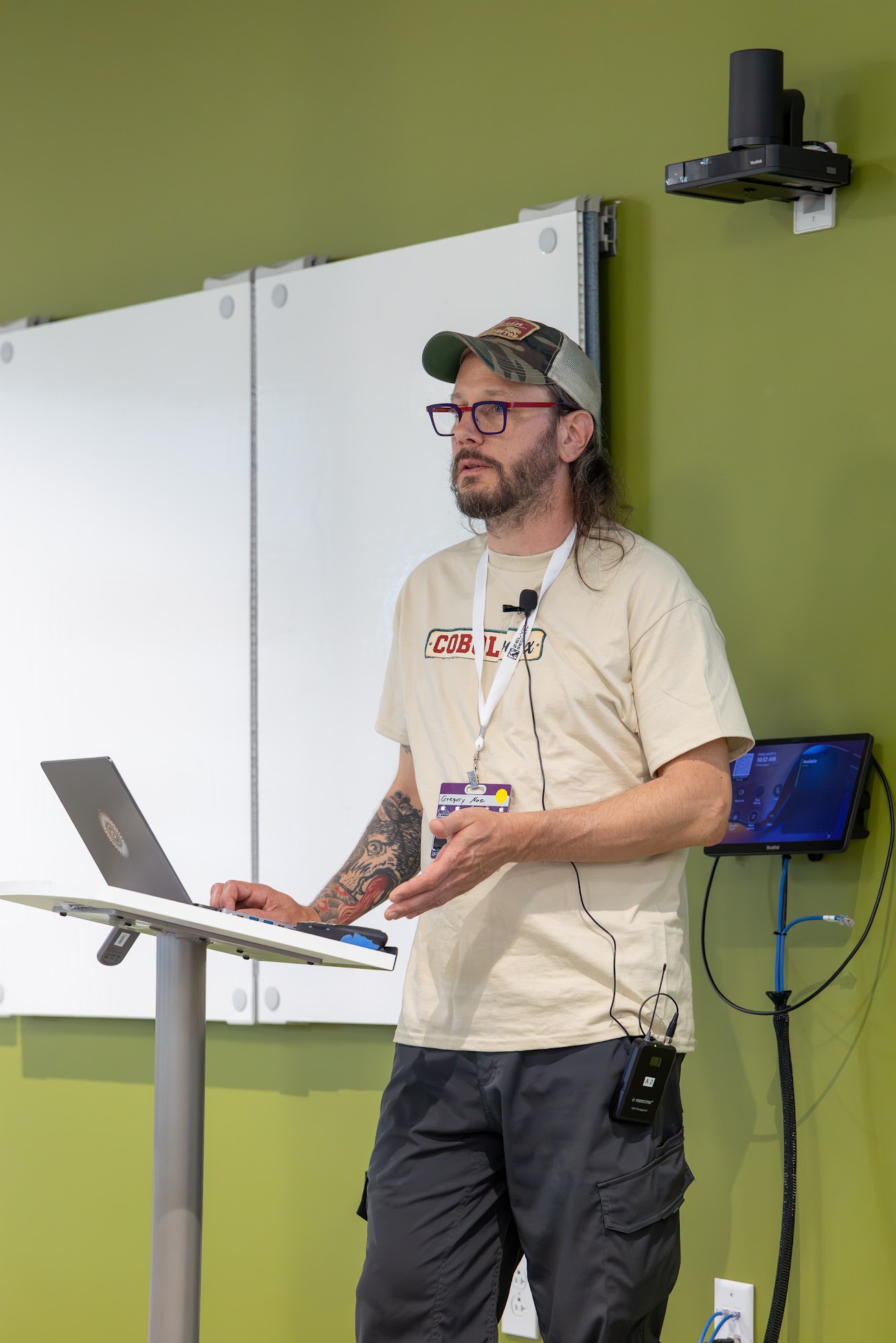 Gregory Noe speaking at the 2026 Carolina Code Conference