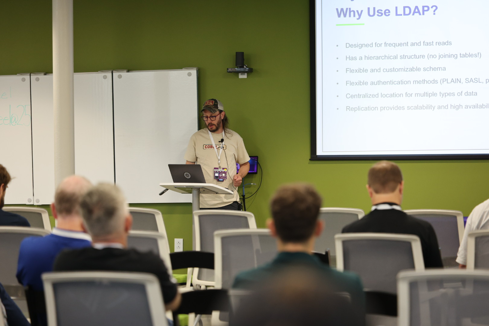 Gregory Noe speaking at the 2026 Carolina Code Conference