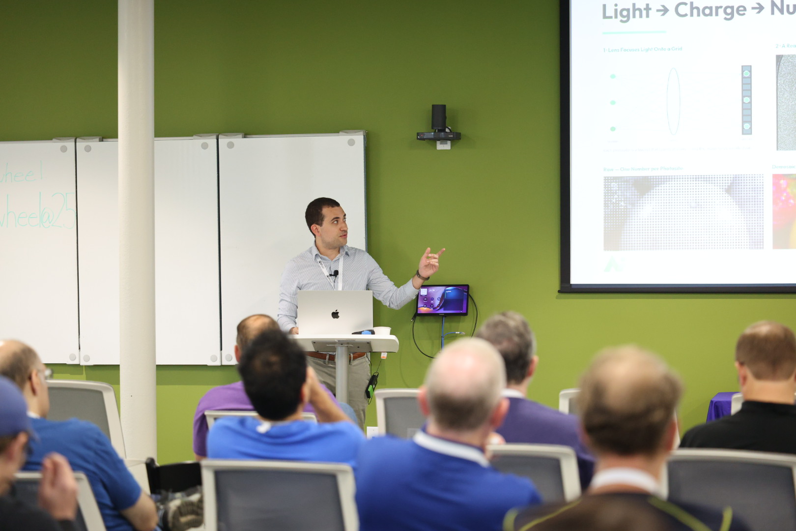 Jack Teitel speaking at the 2026 Carolina Code Conference