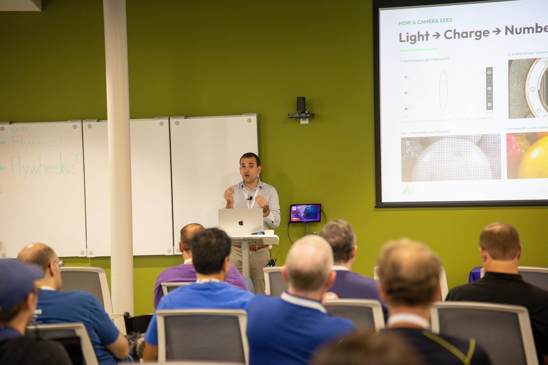 Jack Teitel speaking at the 2026 Carolina Code Conference
