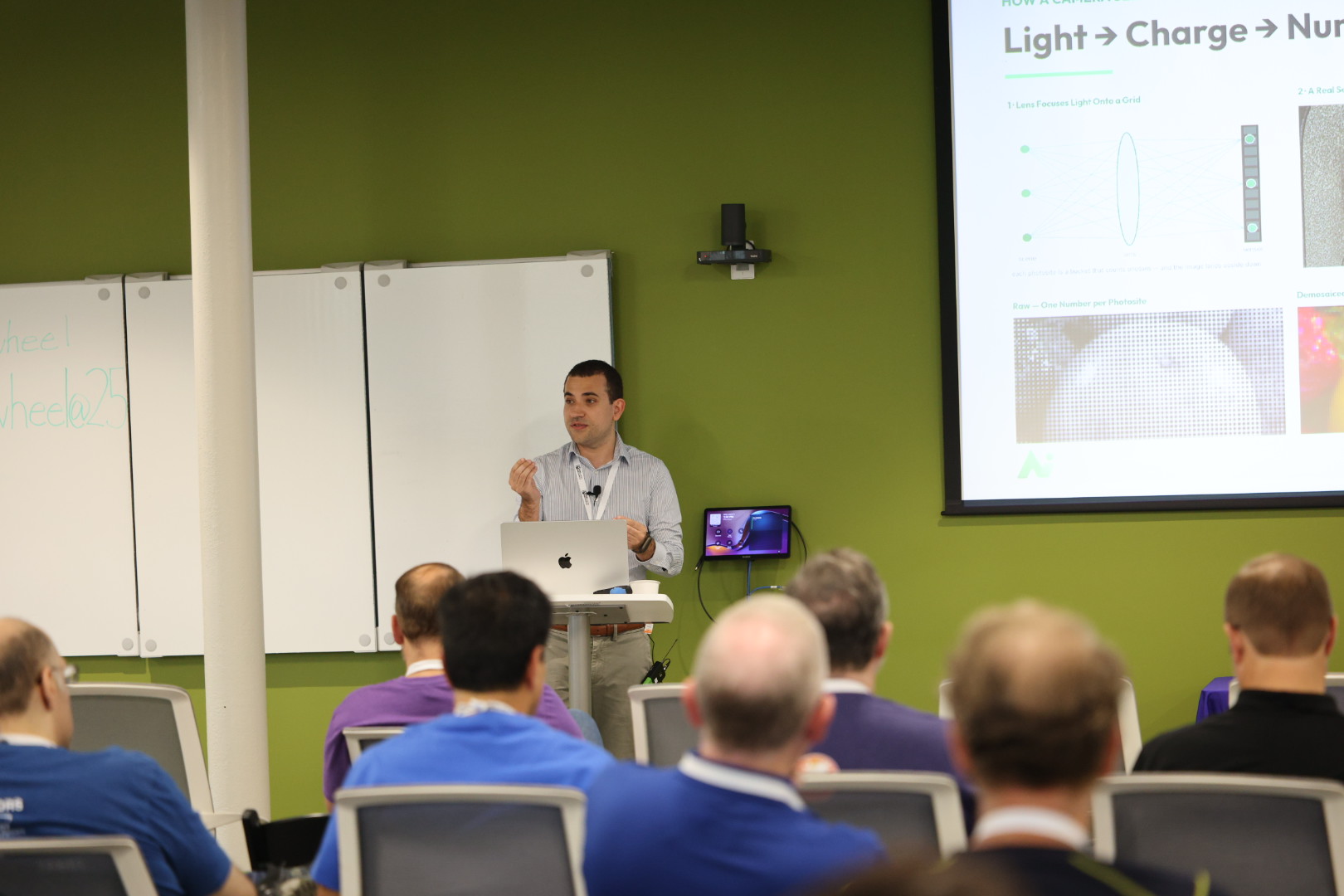 Jack Teitel speaking at the 2026 Carolina Code Conference