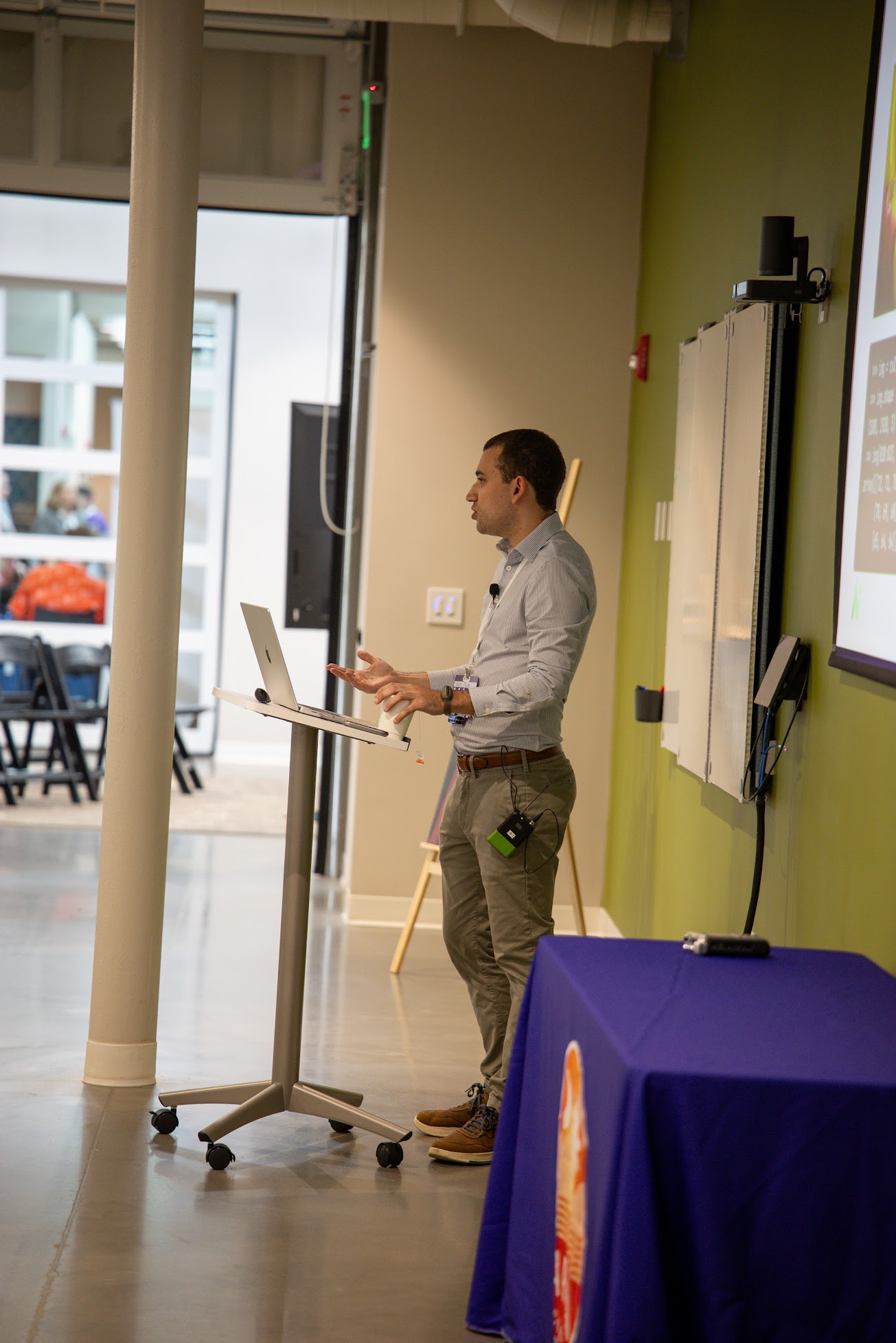 Jack Teitel speaking at the 2026 Carolina Code Conference