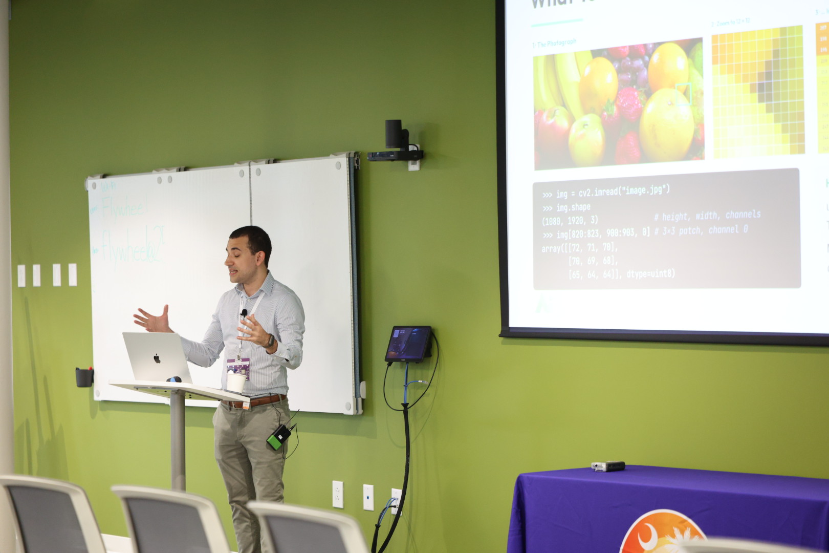 Jack Teitel speaking at the 2026 Carolina Code Conference