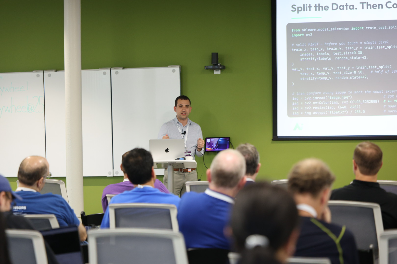 Jack Teitel speaking at the 2026 Carolina Code Conference