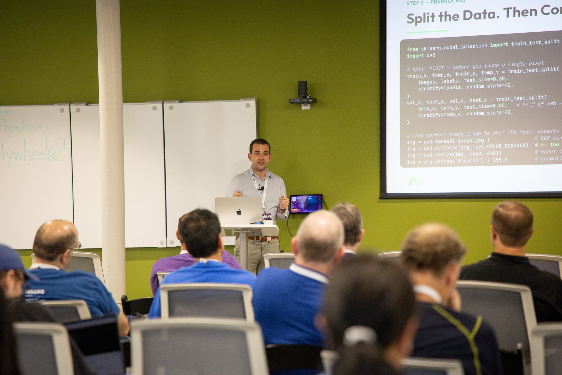 Jack Teitel speaking at the 2026 Carolina Code Conference