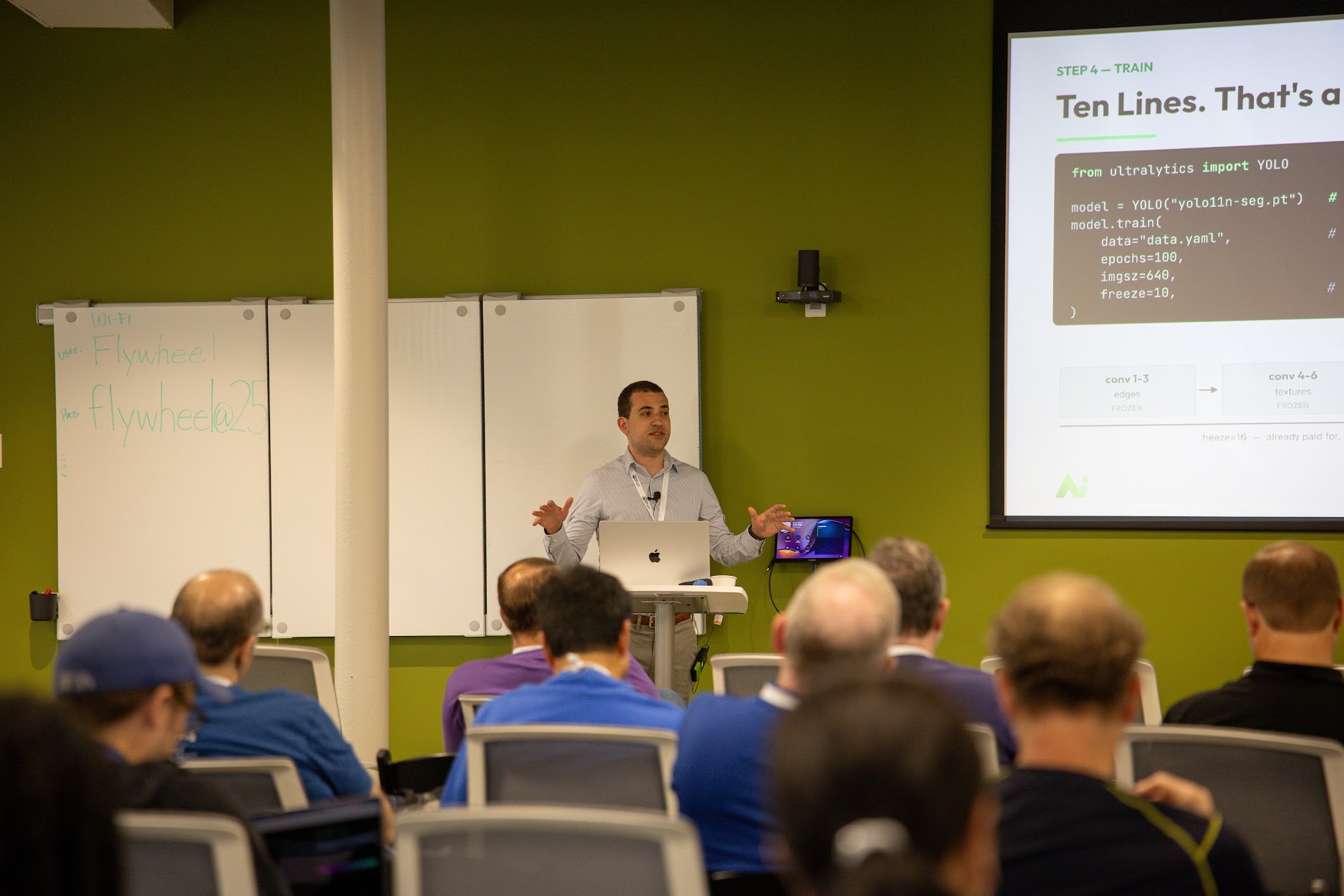 Jack Teitel speaking at the 2026 Carolina Code Conference