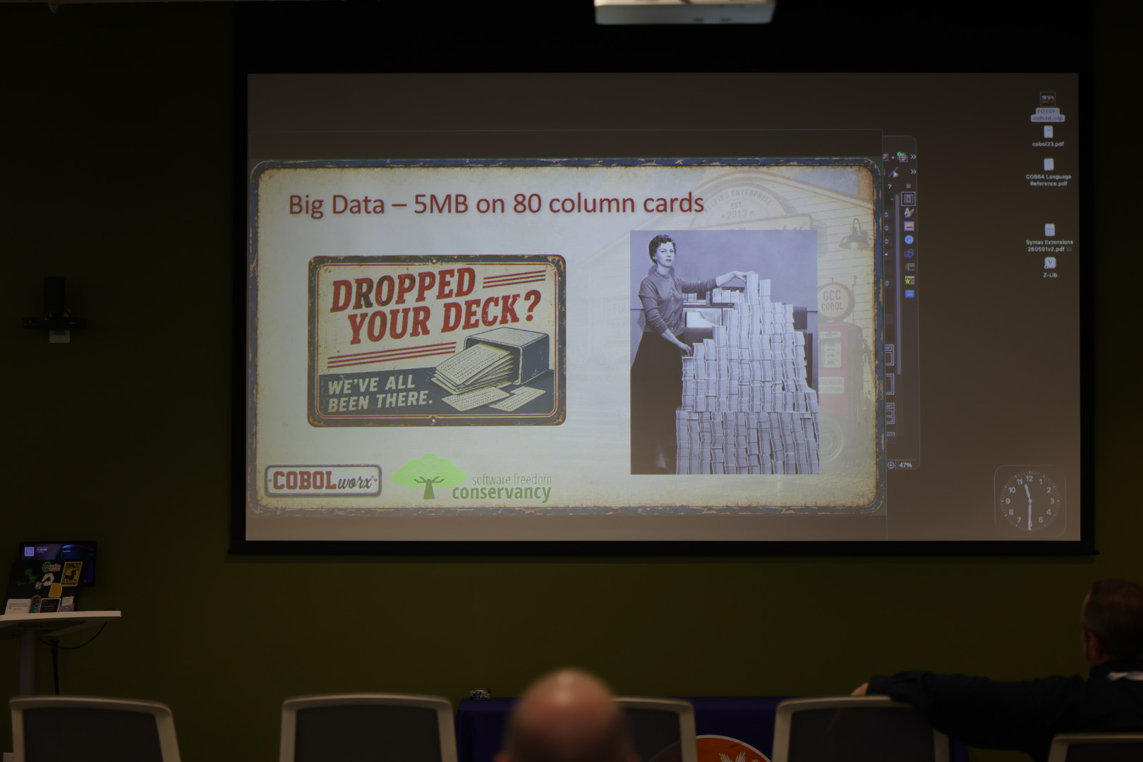 Marty Heyman speaking at the 2026 Carolina Code Conference