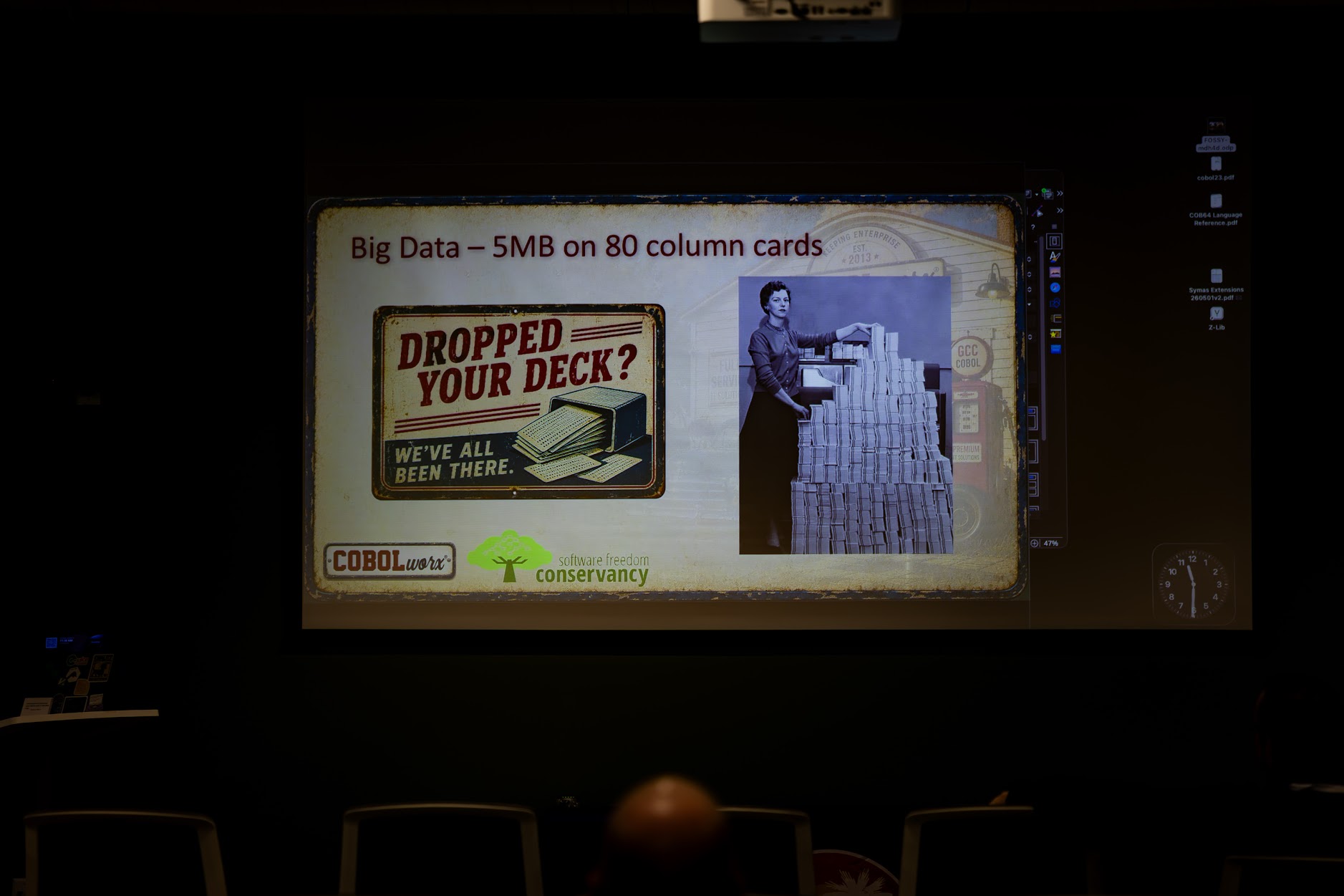 Marty Heyman speaking at the 2026 Carolina Code Conference