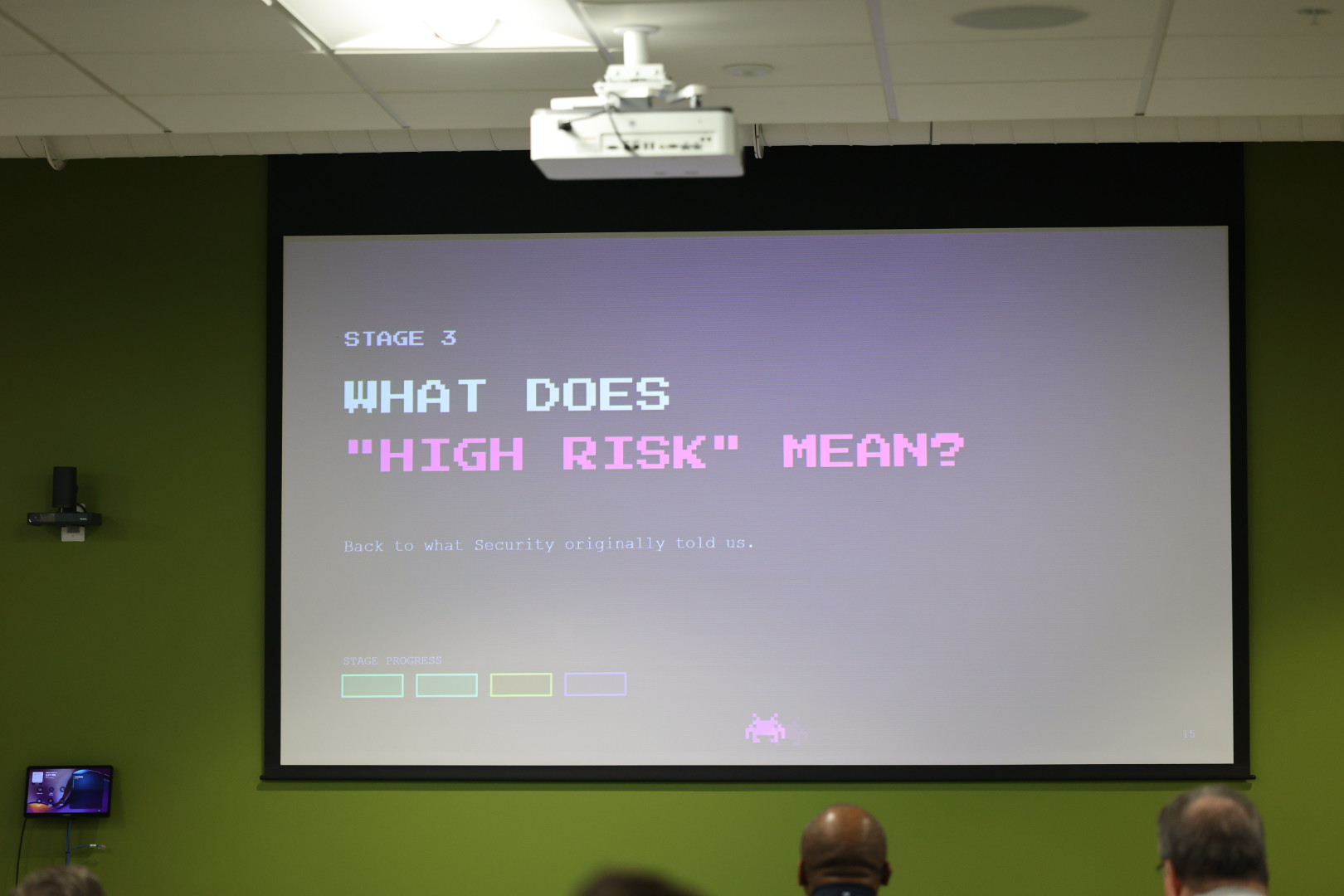 Neviar Rawlinson speaking at the 2026 Carolina Code Conference