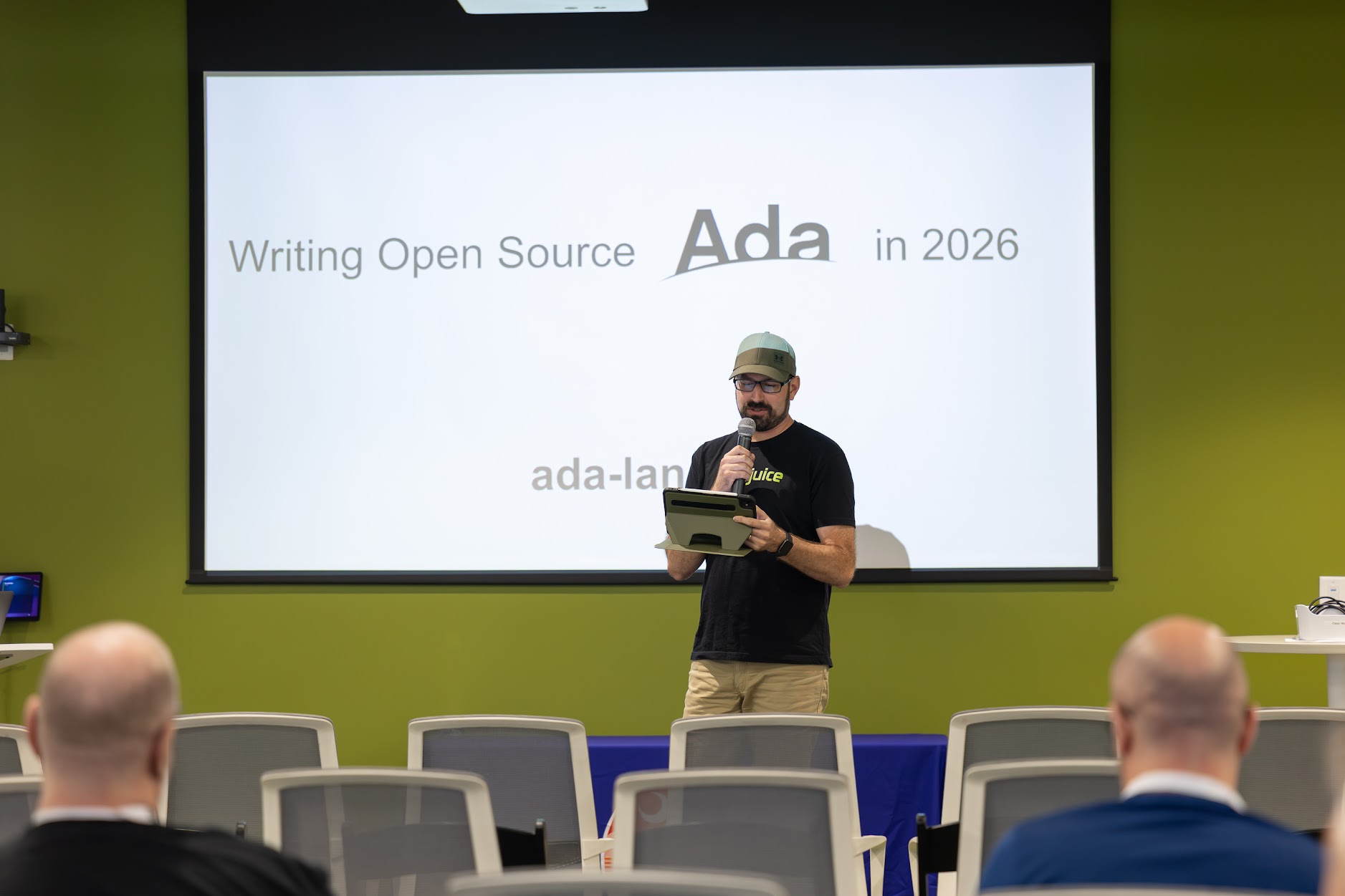 Paul Jarrett speaking at the 2026 Carolina Code Conference