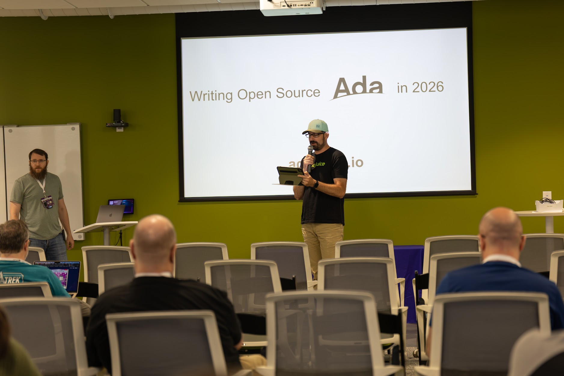 Paul Jarrett speaking at the 2026 Carolina Code Conference