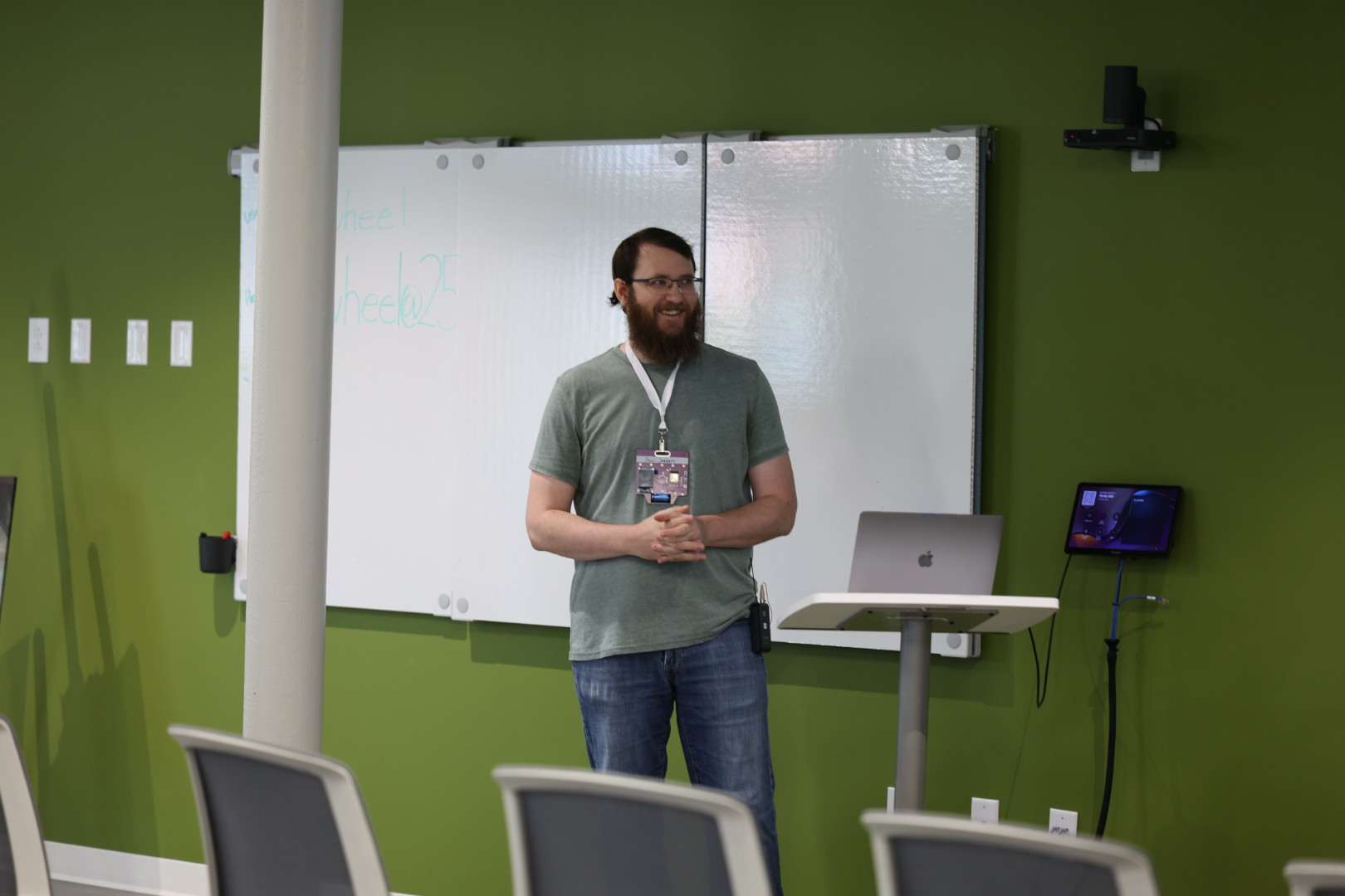 Paul Jarrett speaking at the 2026 Carolina Code Conference