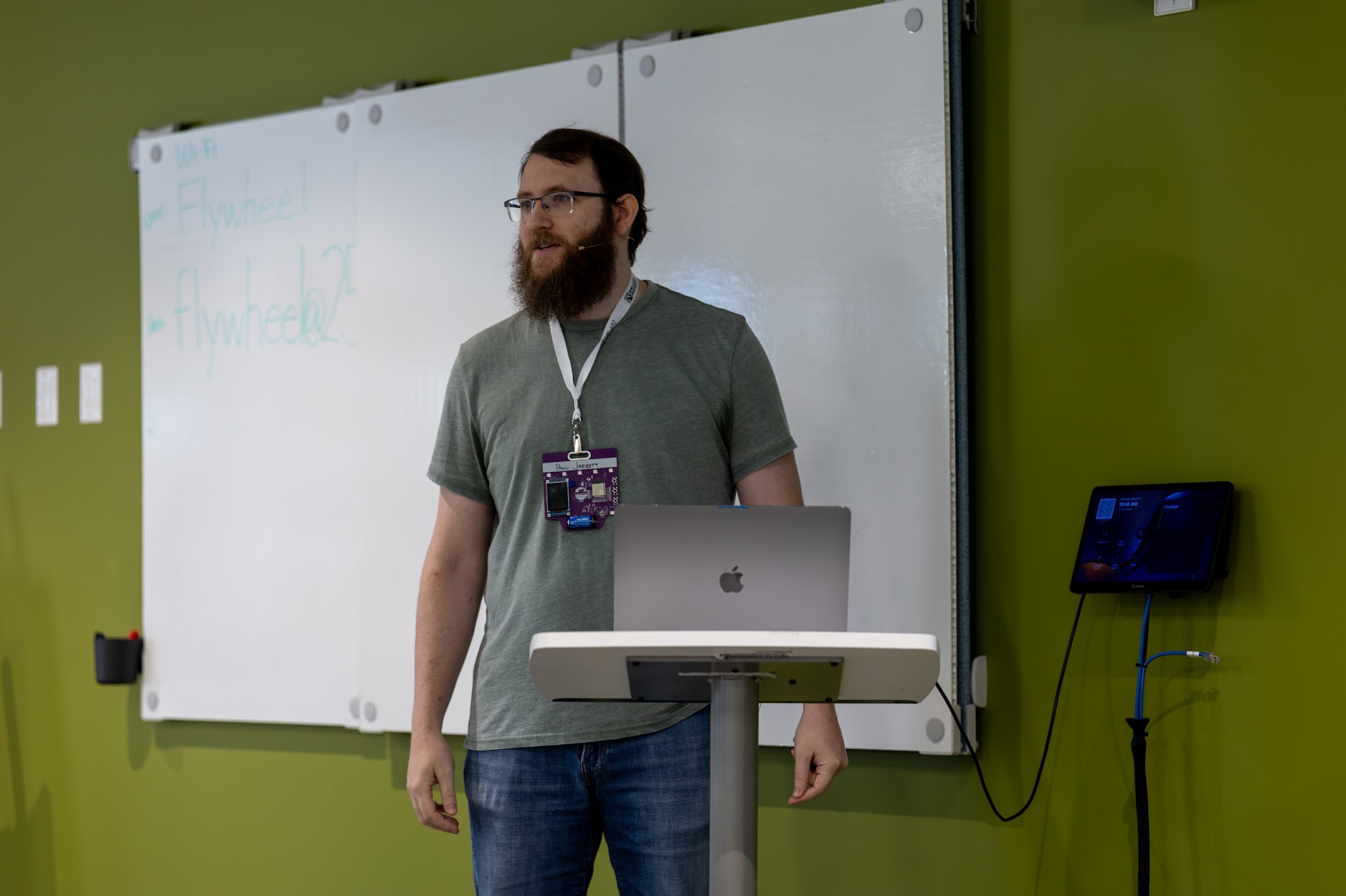 Paul Jarrett speaking at the 2026 Carolina Code Conference