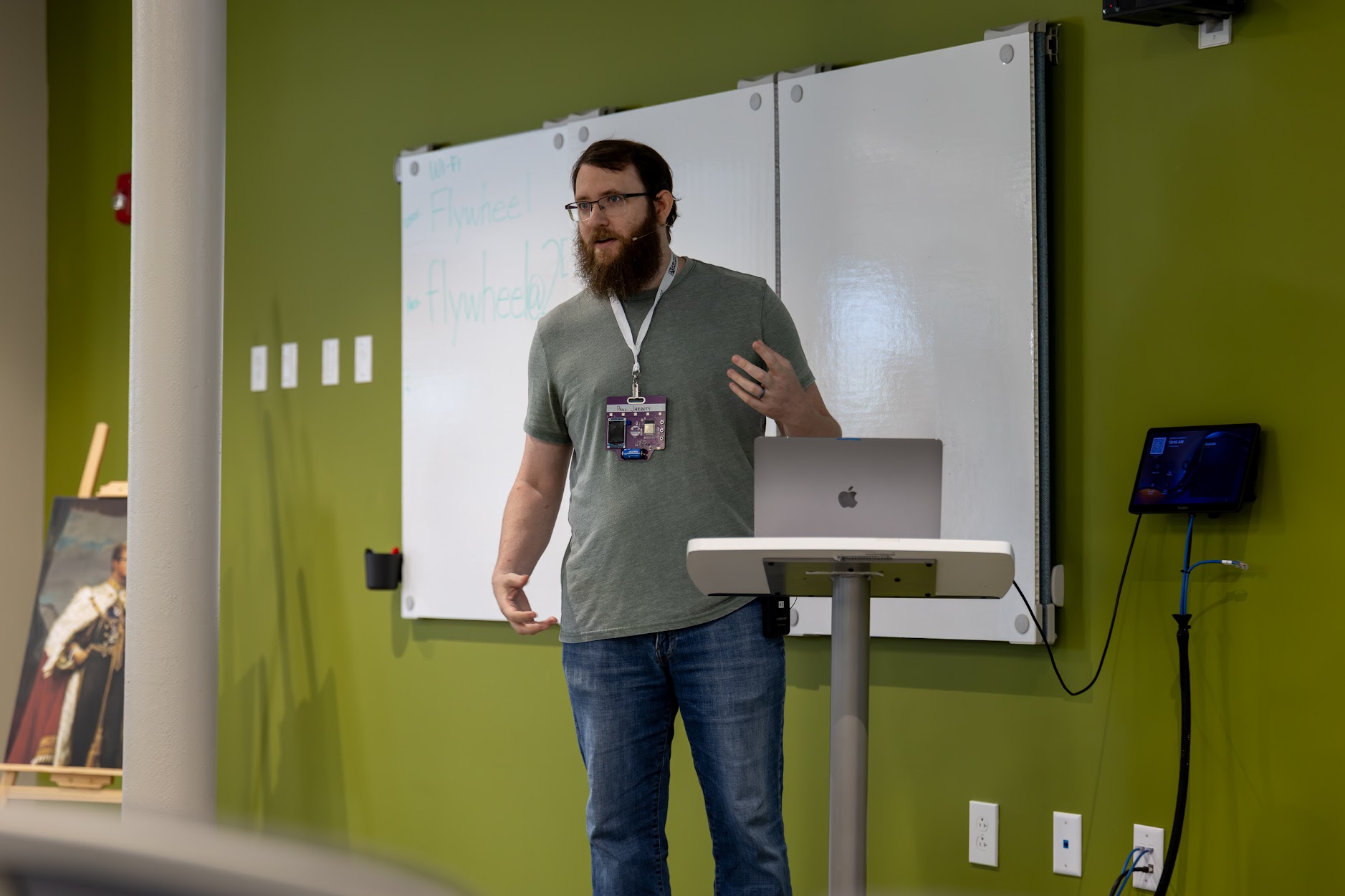 Paul Jarrett speaking at the 2026 Carolina Code Conference