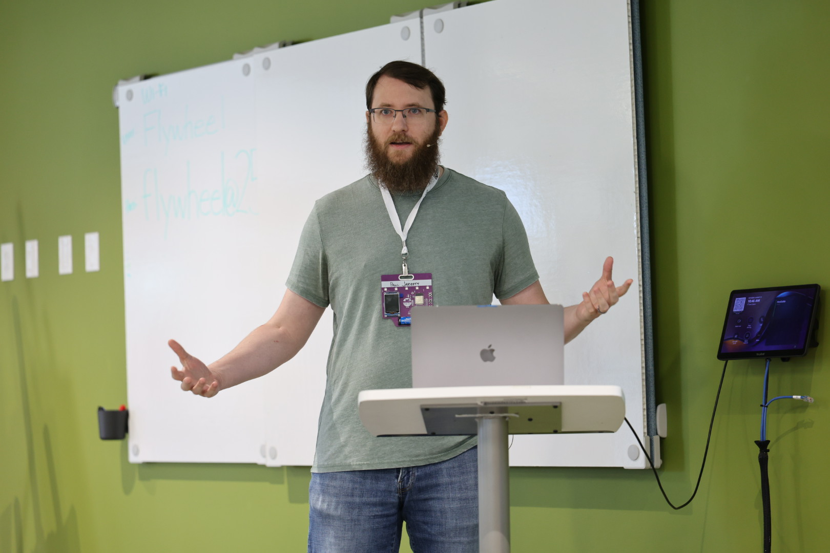 Paul Jarrett speaking at the 2026 Carolina Code Conference