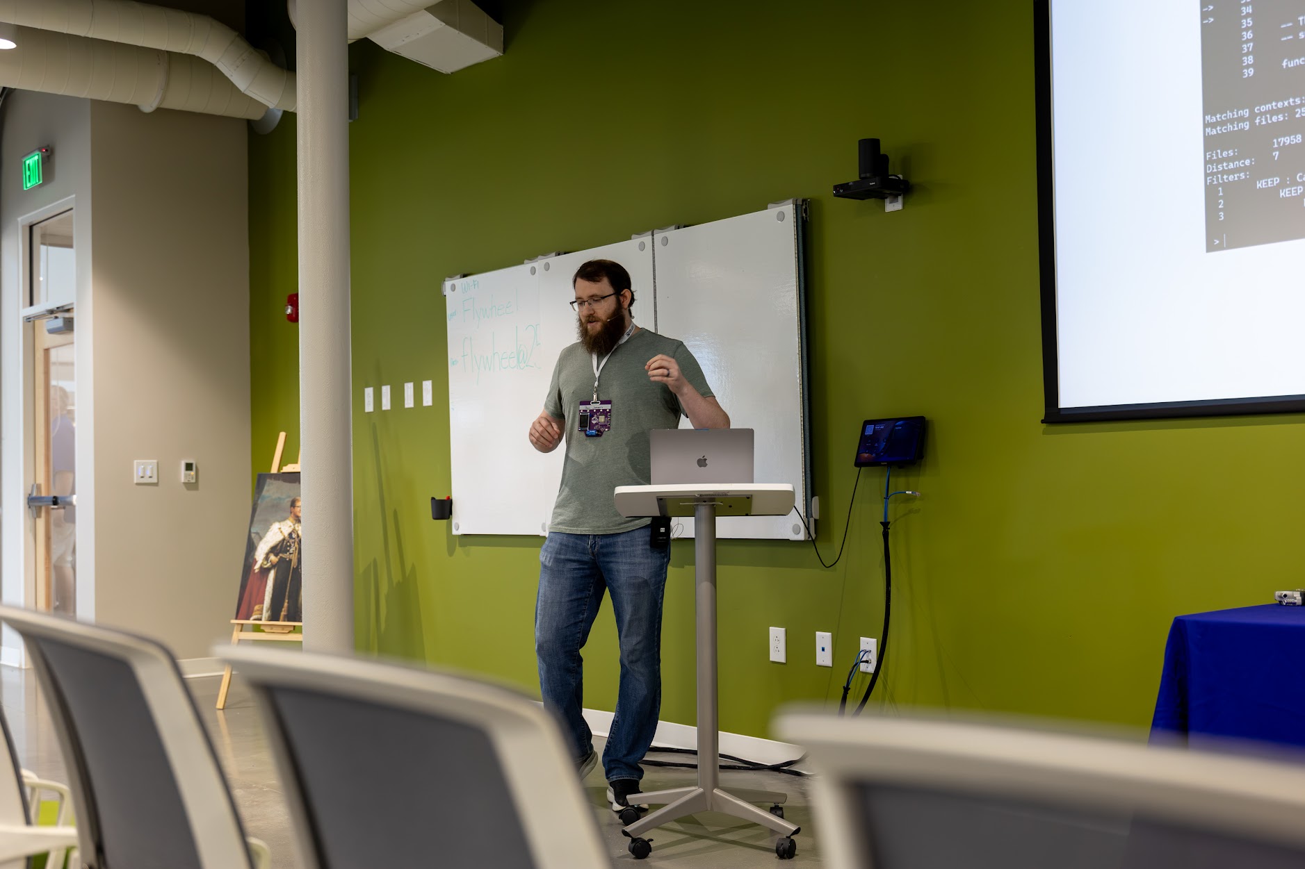 Paul Jarrett speaking at the 2026 Carolina Code Conference