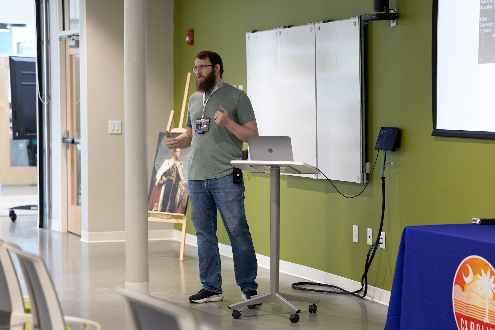 Paul Jarrett speaking at the 2026 Carolina Code Conference