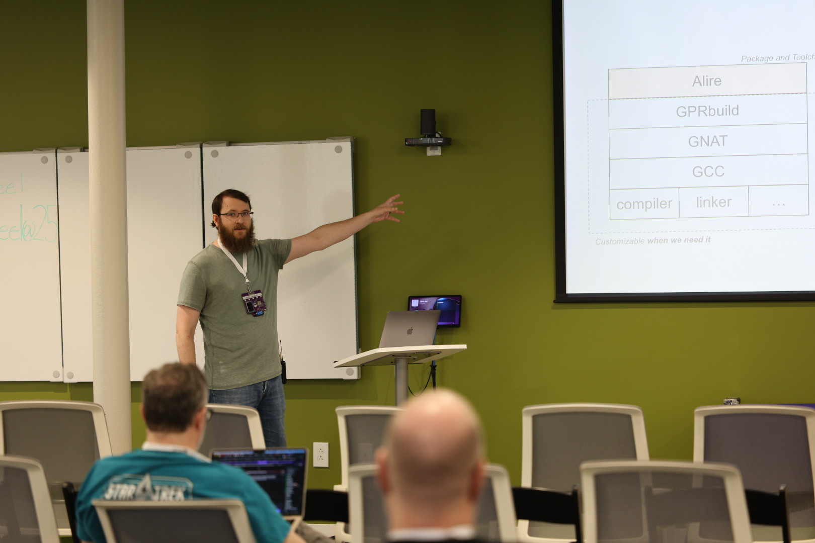 Paul Jarrett speaking at the 2026 Carolina Code Conference