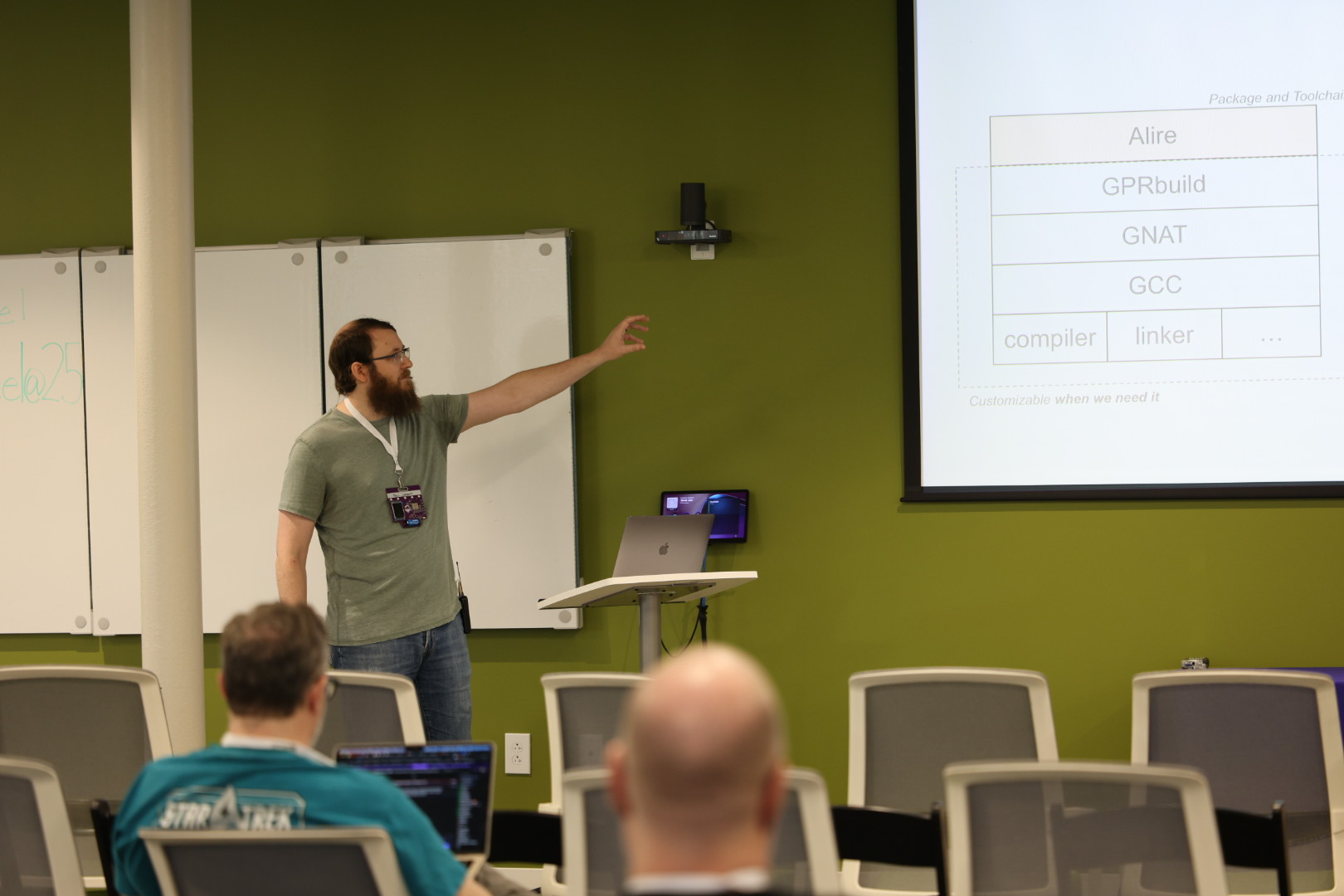 Paul Jarrett speaking at the 2026 Carolina Code Conference