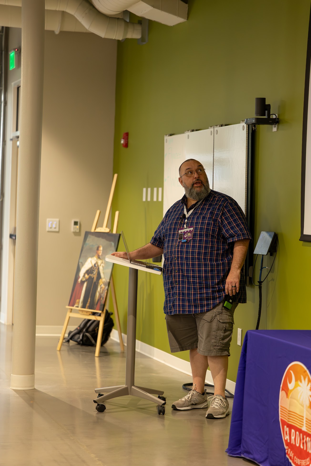 Paul Sullivan speaking at the 2026 Carolina Code Conference