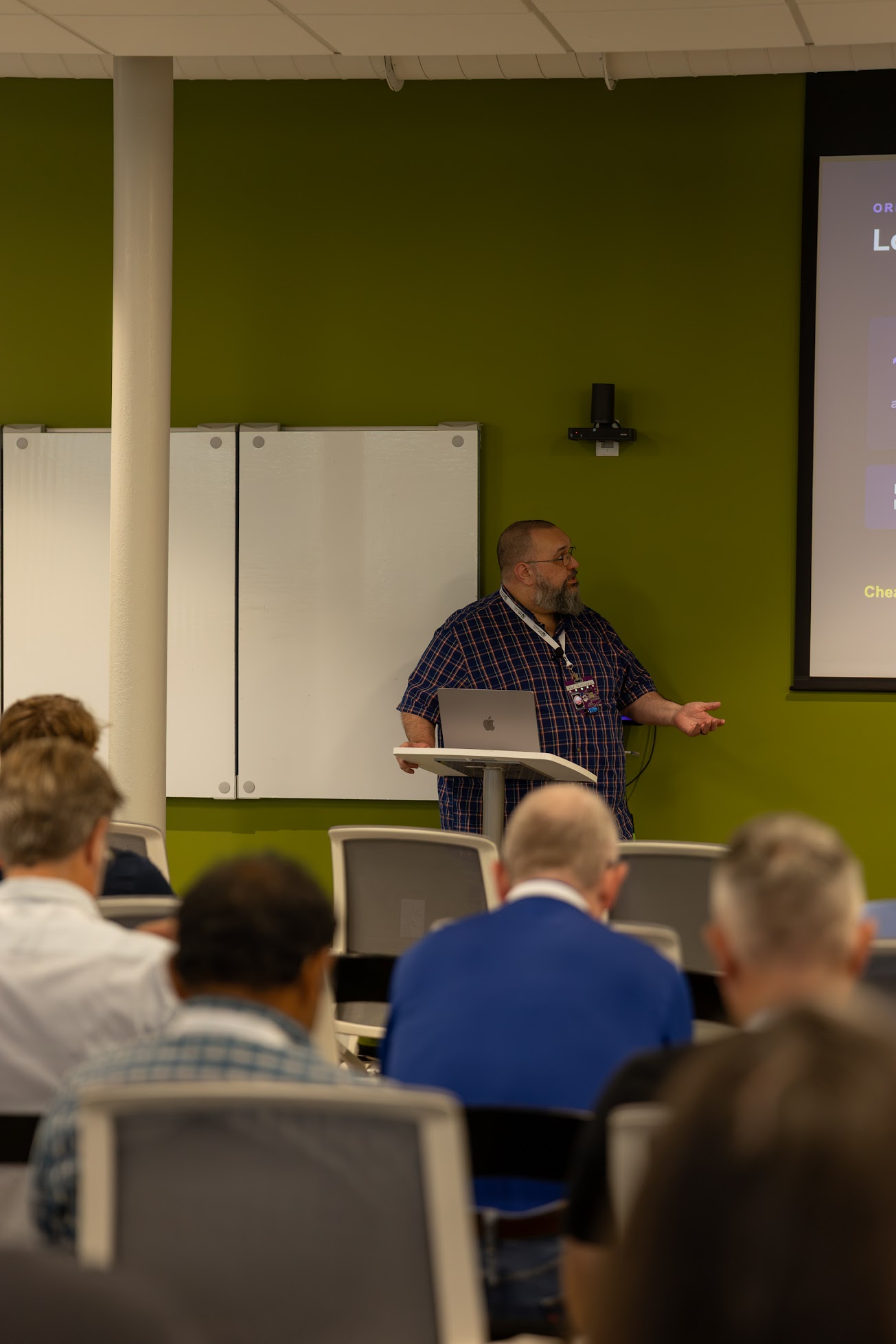 Paul Sullivan speaking at the 2026 Carolina Code Conference