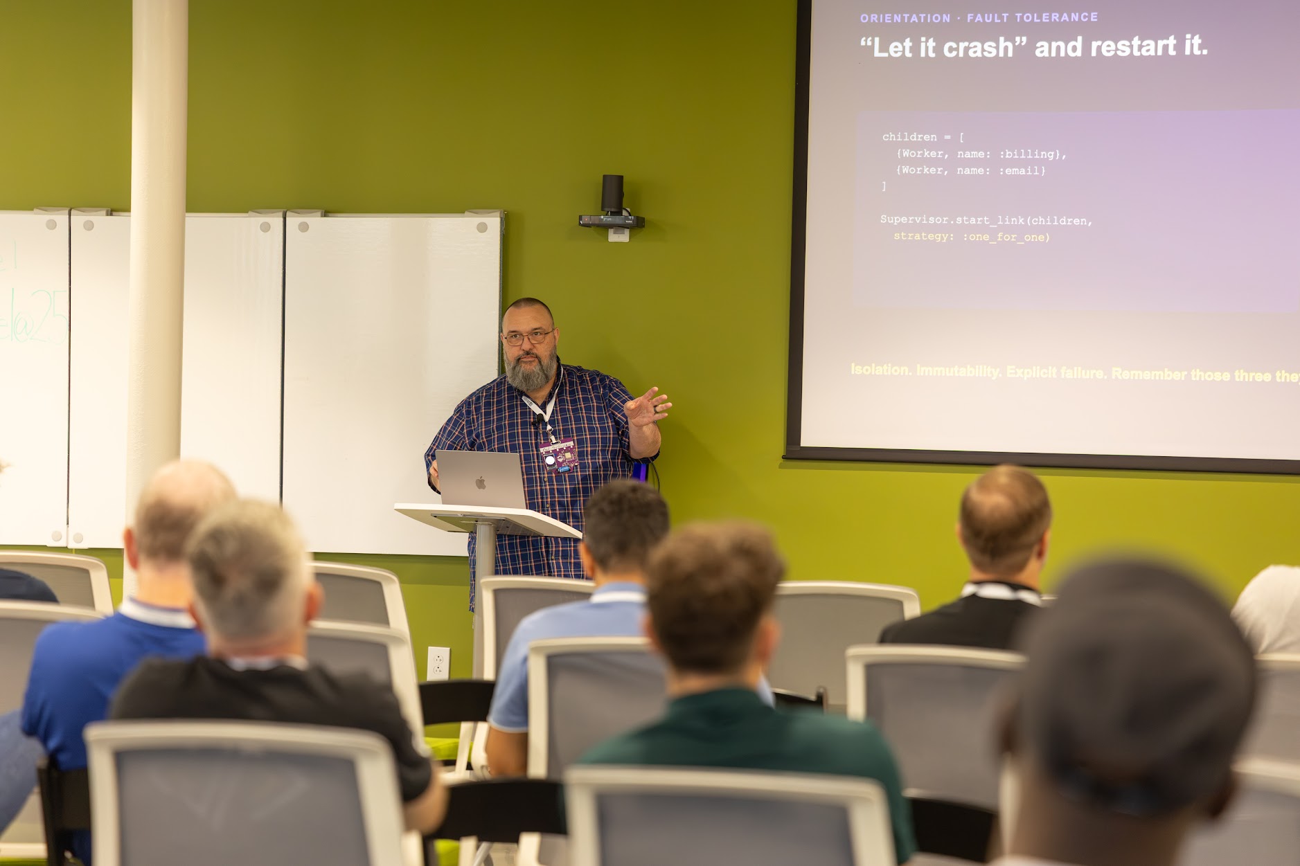 Paul Sullivan speaking at the 2026 Carolina Code Conference