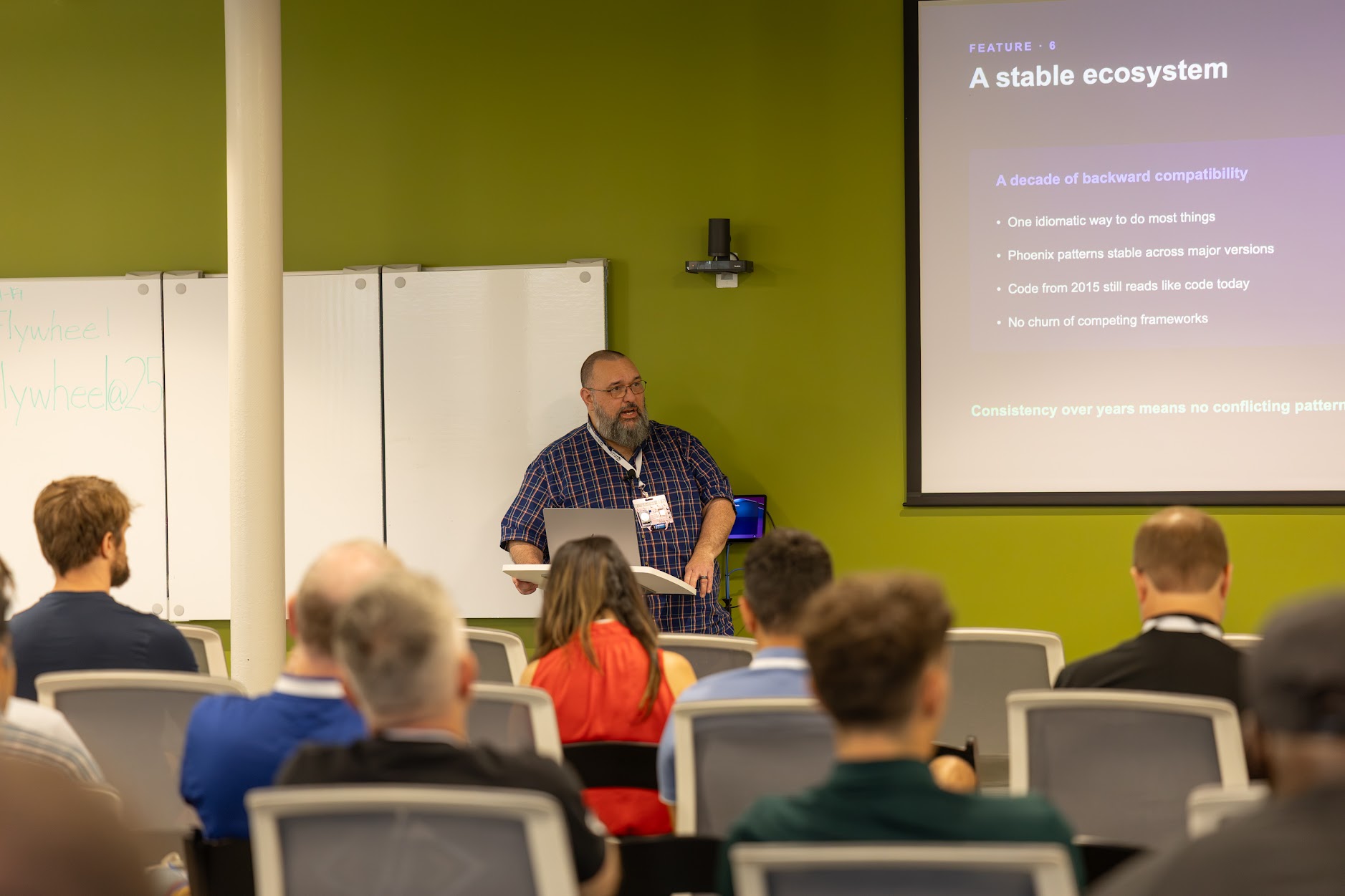 Paul Sullivan speaking at the 2026 Carolina Code Conference