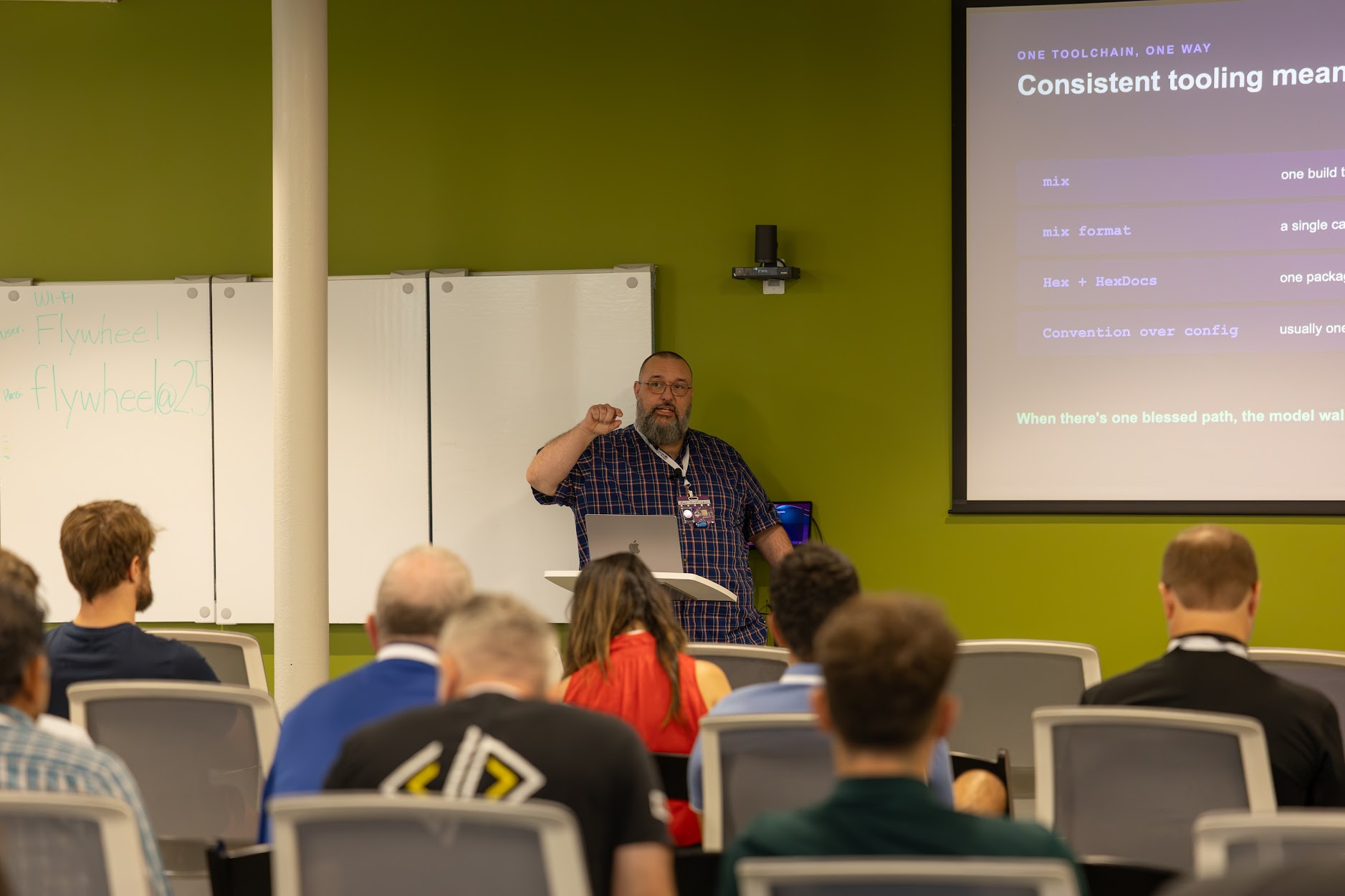 Paul Sullivan speaking at the 2026 Carolina Code Conference