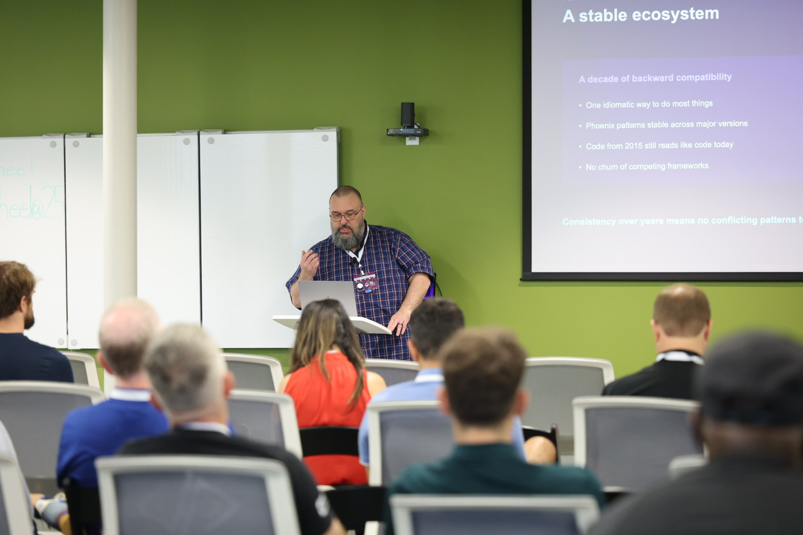 Paul Sullivan speaking at the 2026 Carolina Code Conference