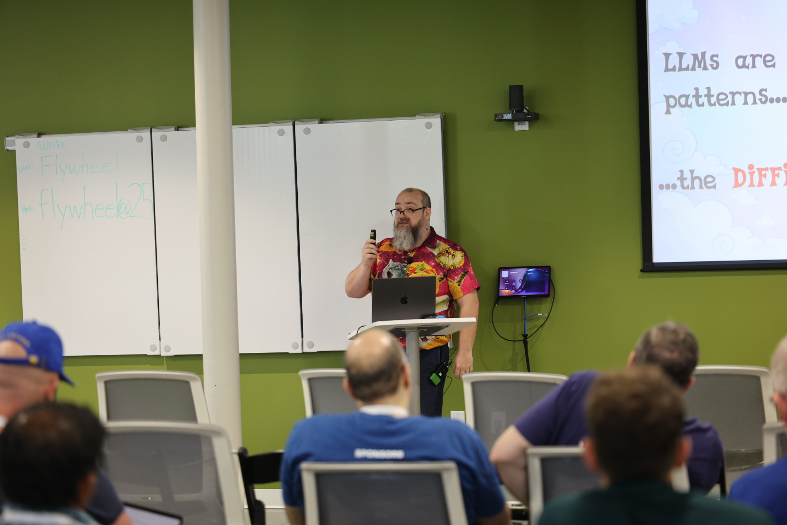 Redvers Davies speaking at the 2026 Carolina Code Conference