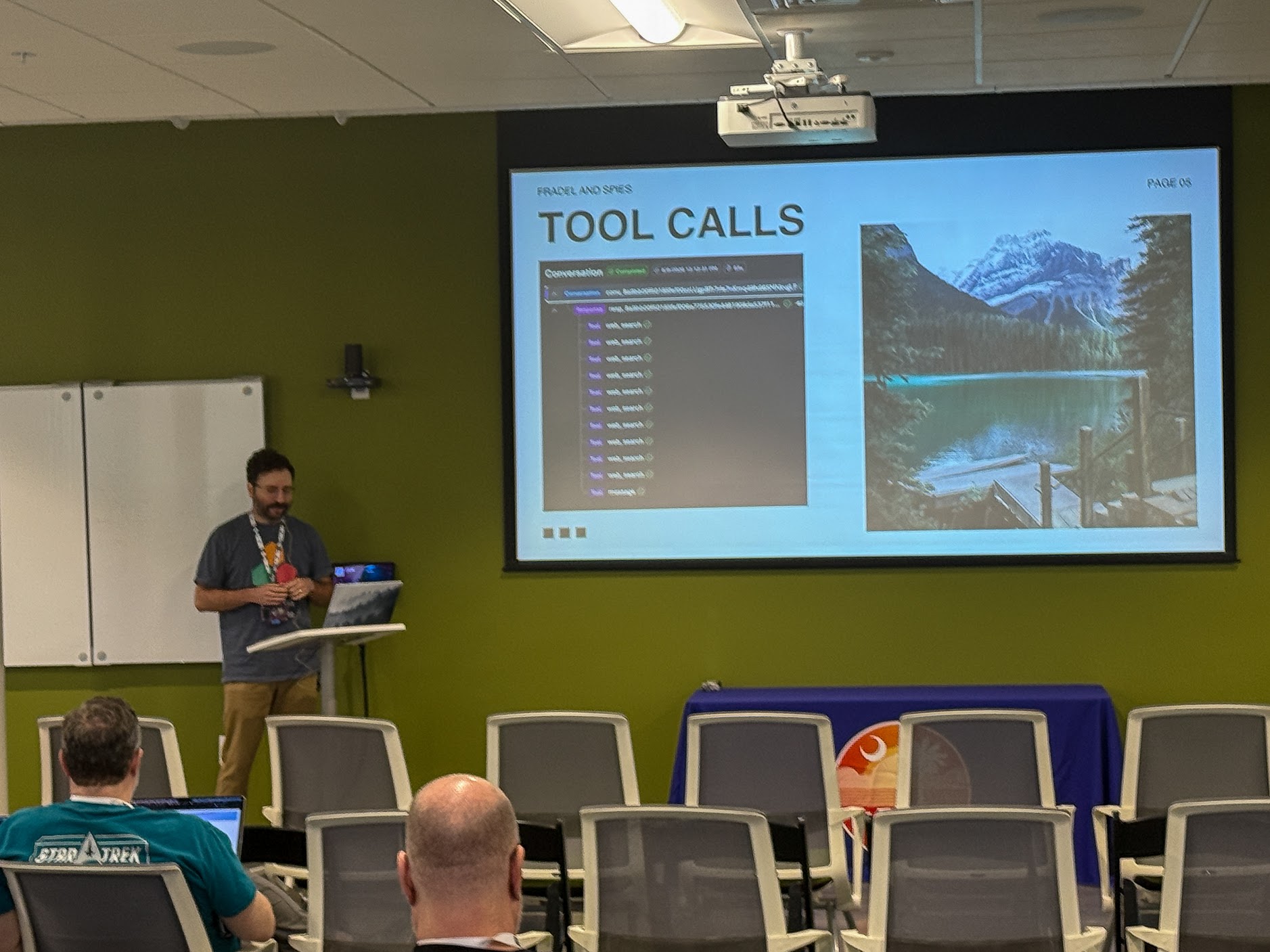 Schuster Braun speaking at the 2026 Carolina Code Conference