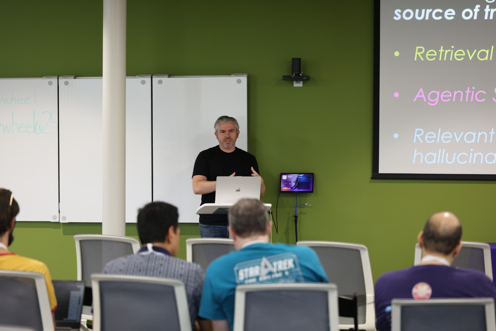Trey Grainger speaking at the 2026 Carolina Code Conference